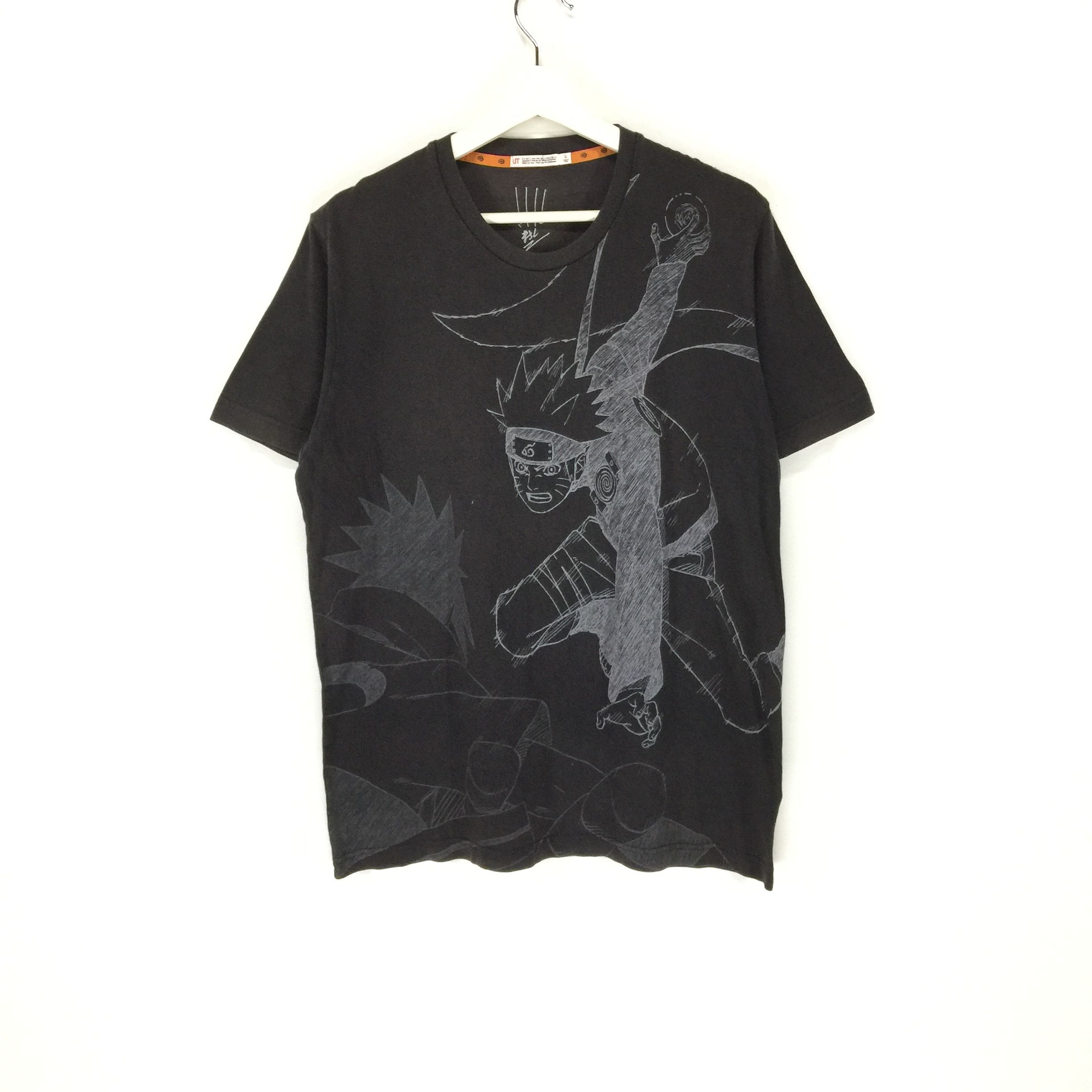 Anime × Japanese Brand × Uniqlo Naruto shippuden rasenshuriken overprint shirt Size US L / EU 52-54 / 3 - 1 Thumbnail