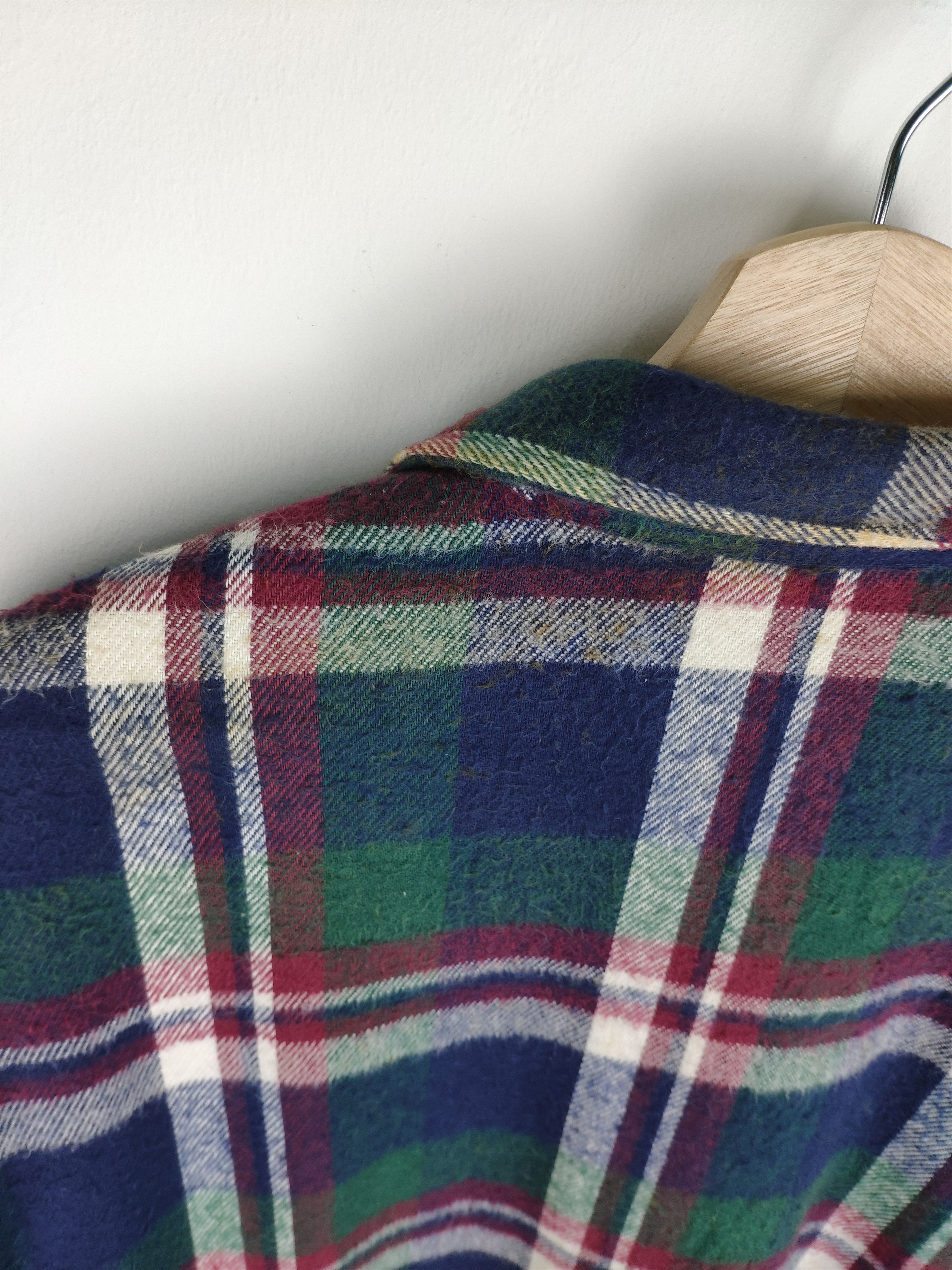 Flannel × Vintage Vintage 80s Prentiss Outdoor Plaid Flannel Travis Style Size US L / EU 52-54 / 3 - 11 Thumbnail
