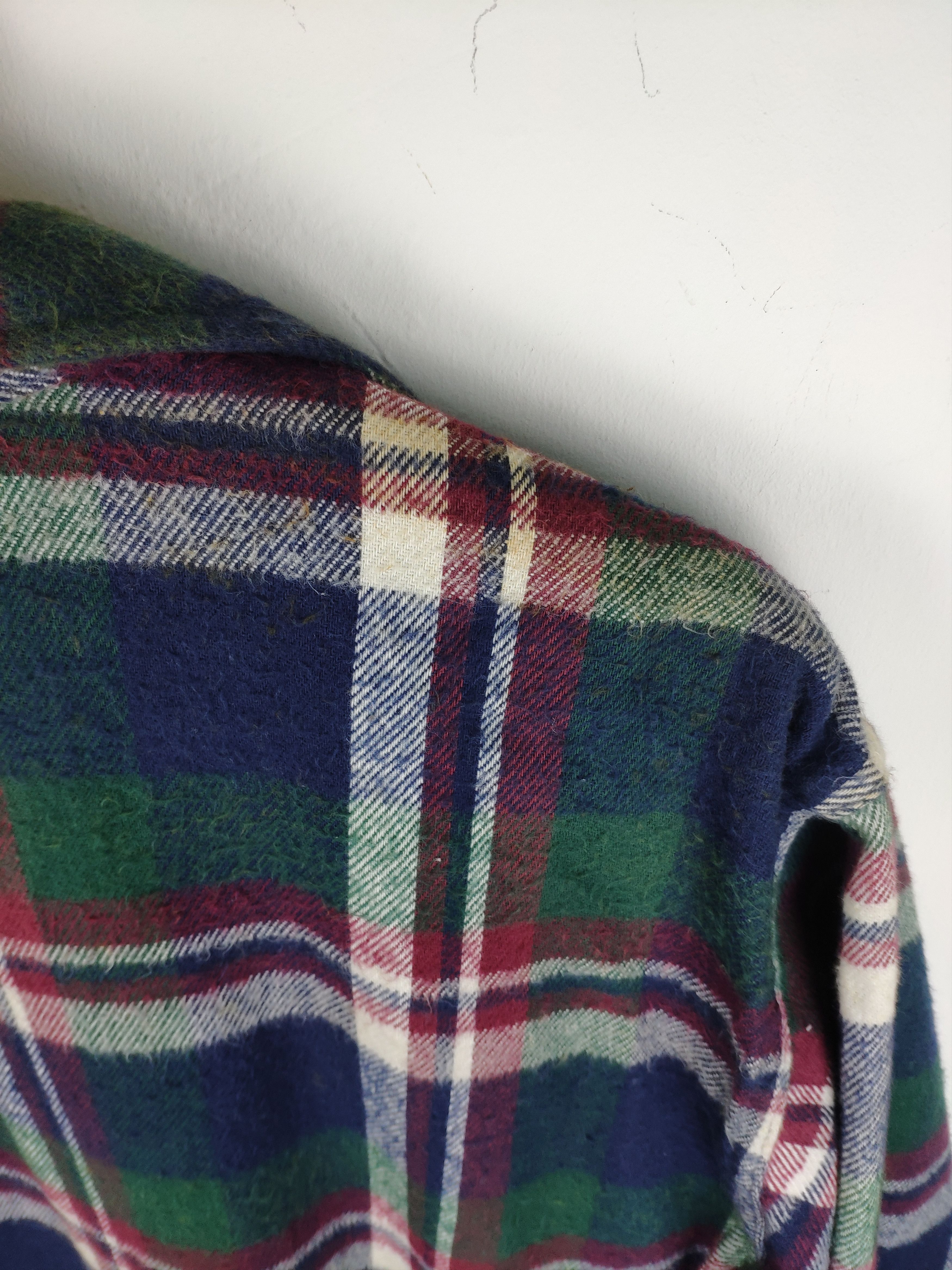 Flannel × Vintage Vintage 80s Prentiss Outdoor Plaid Flannel Travis Style Size US L / EU 52-54 / 3 - 10 Thumbnail