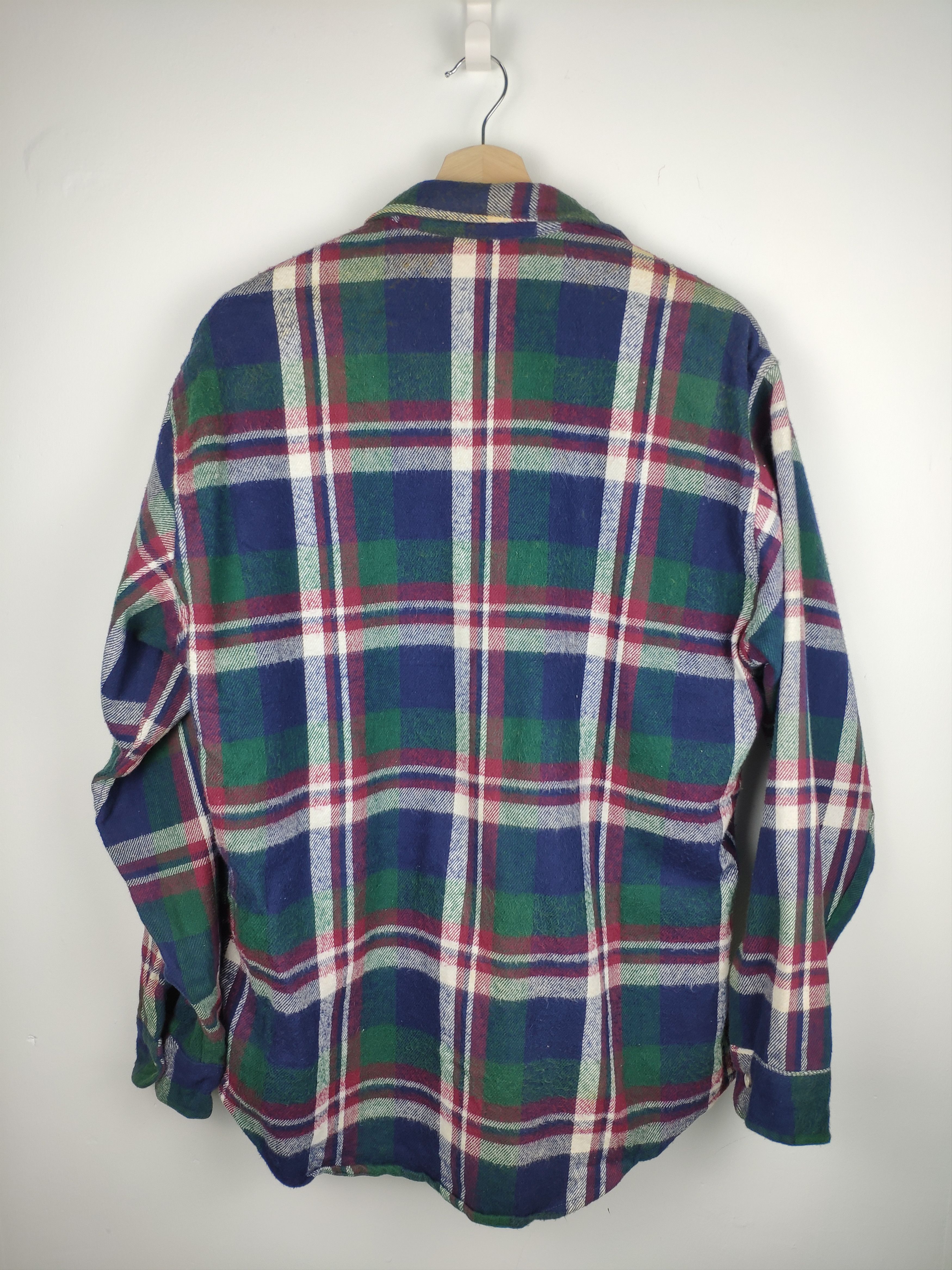 Flannel × Vintage Vintage 80s Prentiss Outdoor Plaid Flannel Travis Style Size US L / EU 52-54 / 3 - 12 Thumbnail