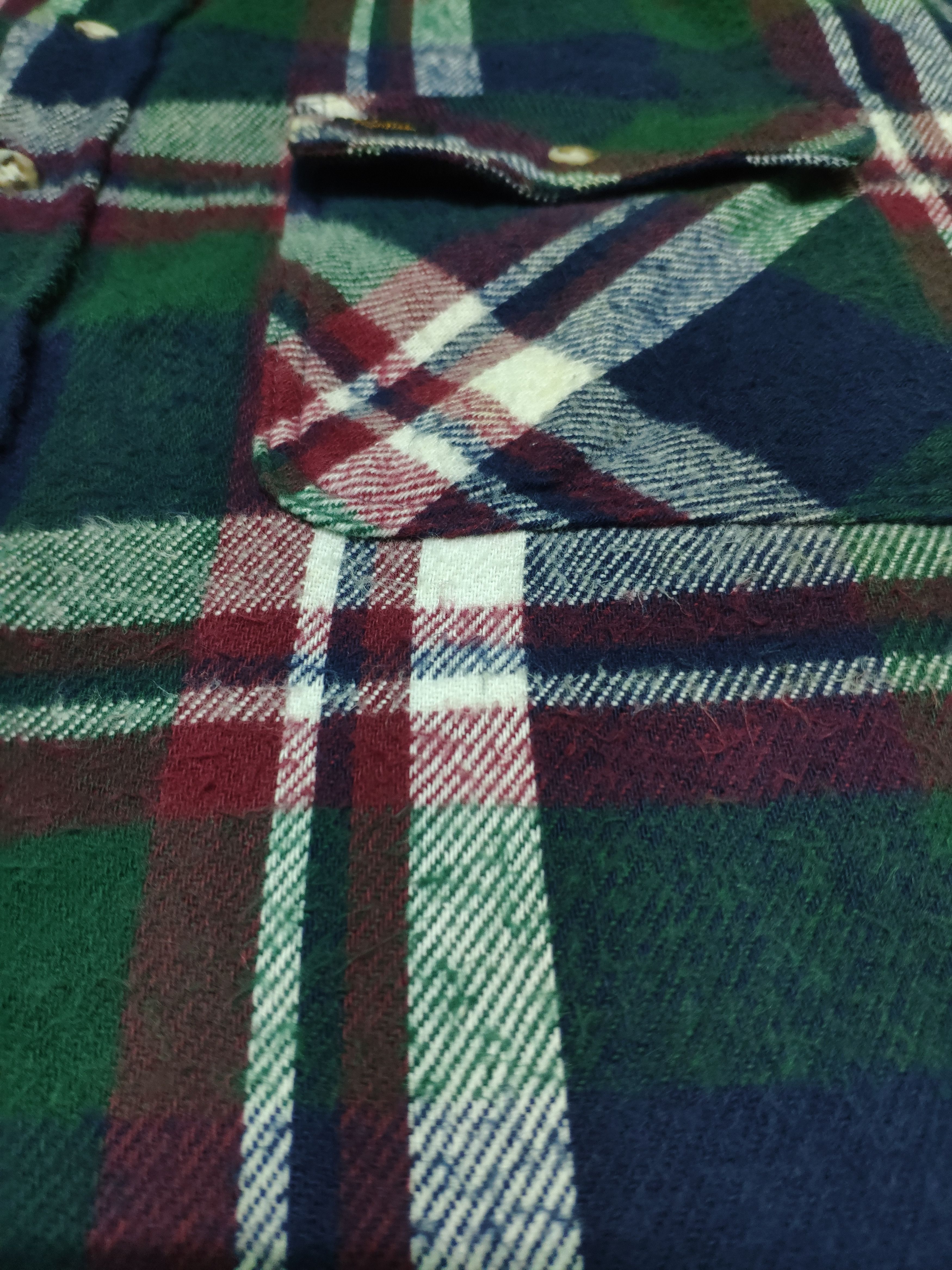 Flannel × Vintage Vintage 80s Prentiss Outdoor Plaid Flannel Travis Style Size US L / EU 52-54 / 3 - 6 Thumbnail