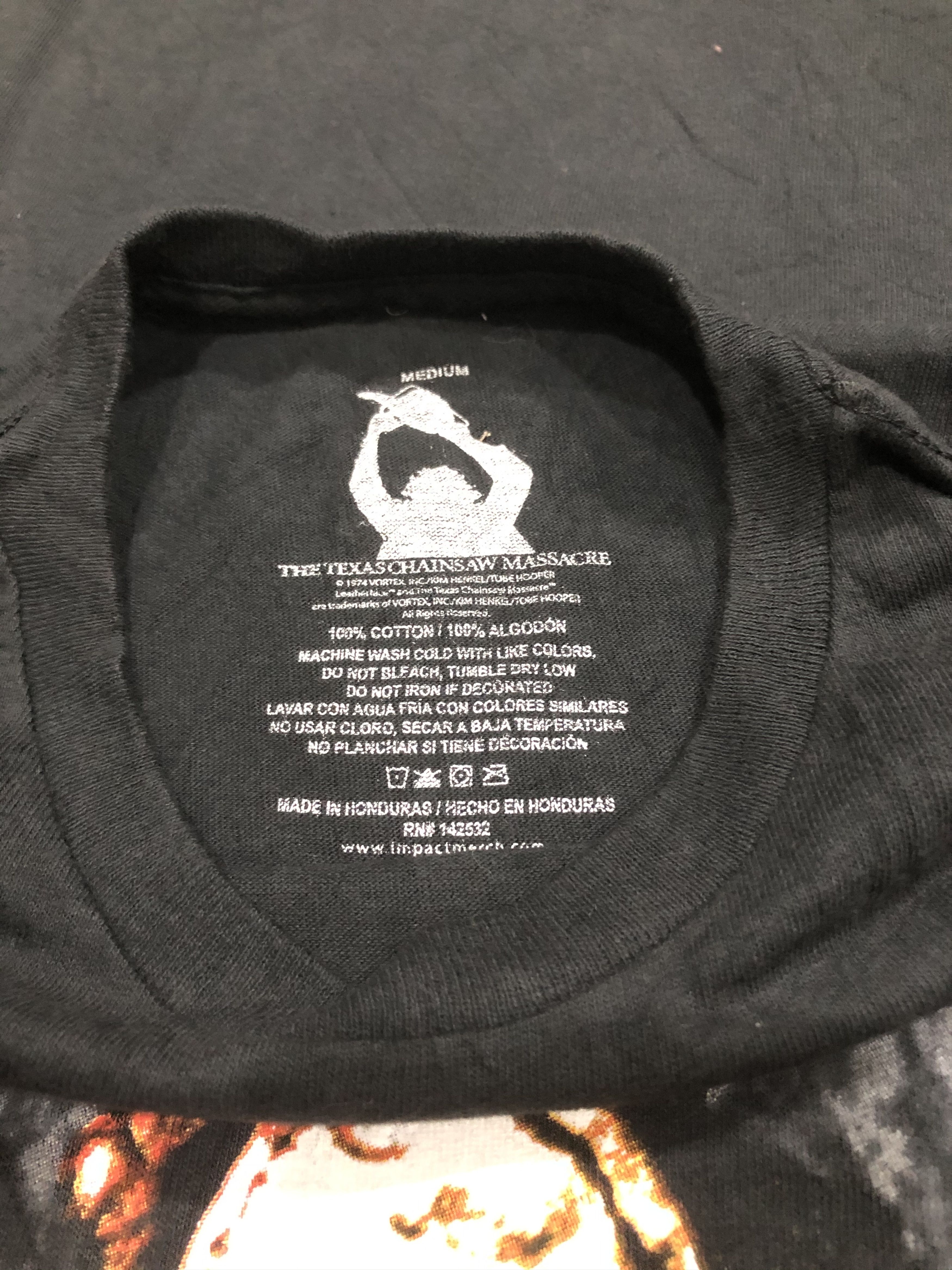 Vintage Vintage Movie The Texas Chainsaw Massacre Tshirt Size US M / EU 48-50 / 2 - 4 Thumbnail