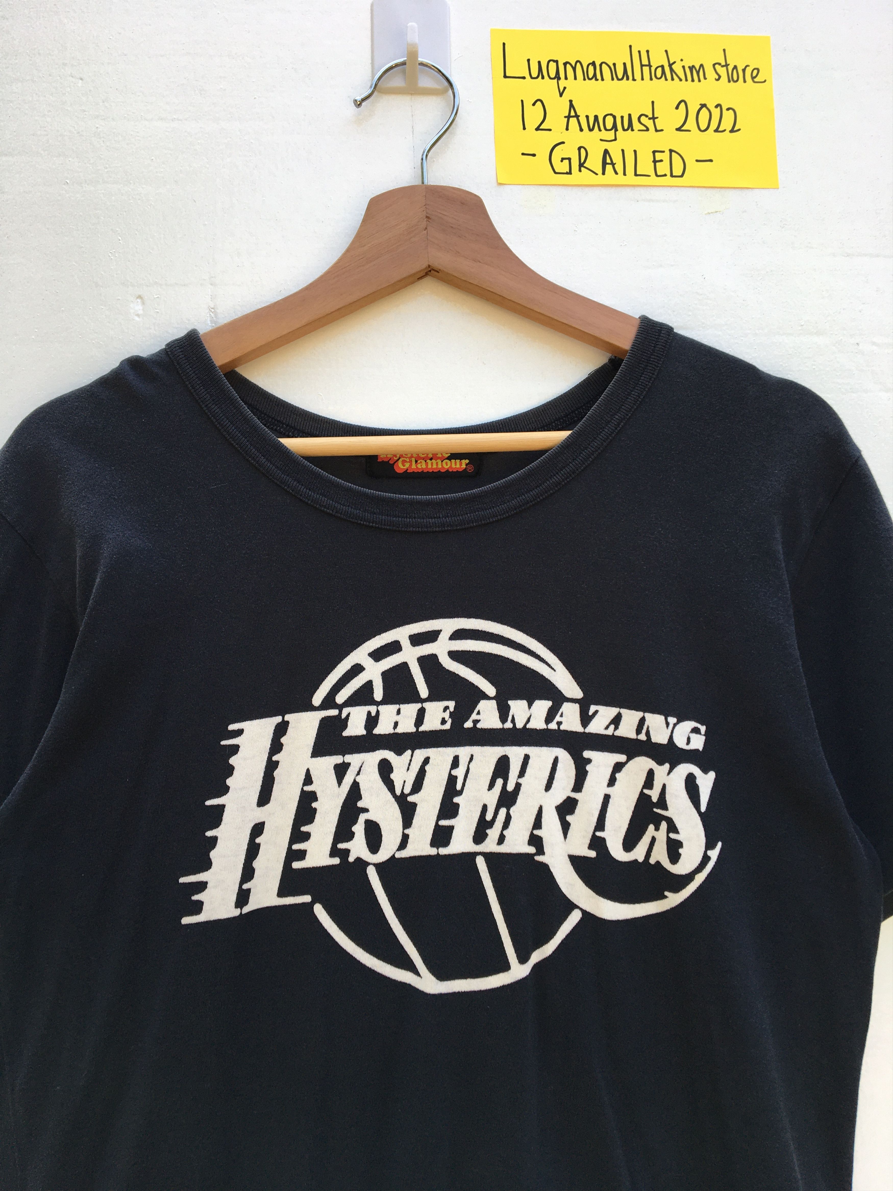Hysteric Glamour Rare Vintage The Amazing Hysteric Tshirt Size US S / EU 44-46 / 1 - 4 Thumbnail