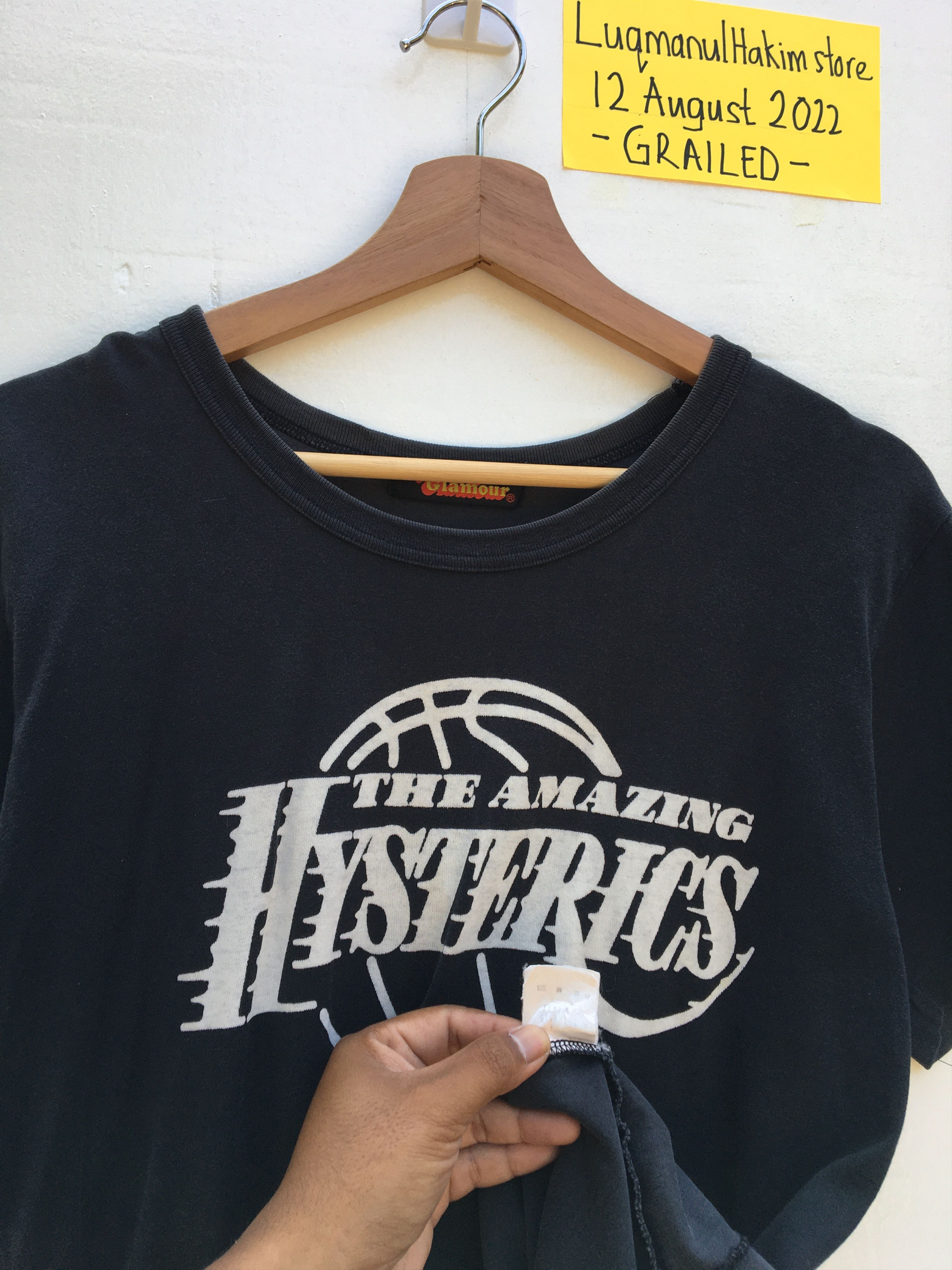 Hysteric Glamour Rare Vintage The Amazing Hysteric Tshirt Size US S / EU 44-46 / 1 - 6 Thumbnail