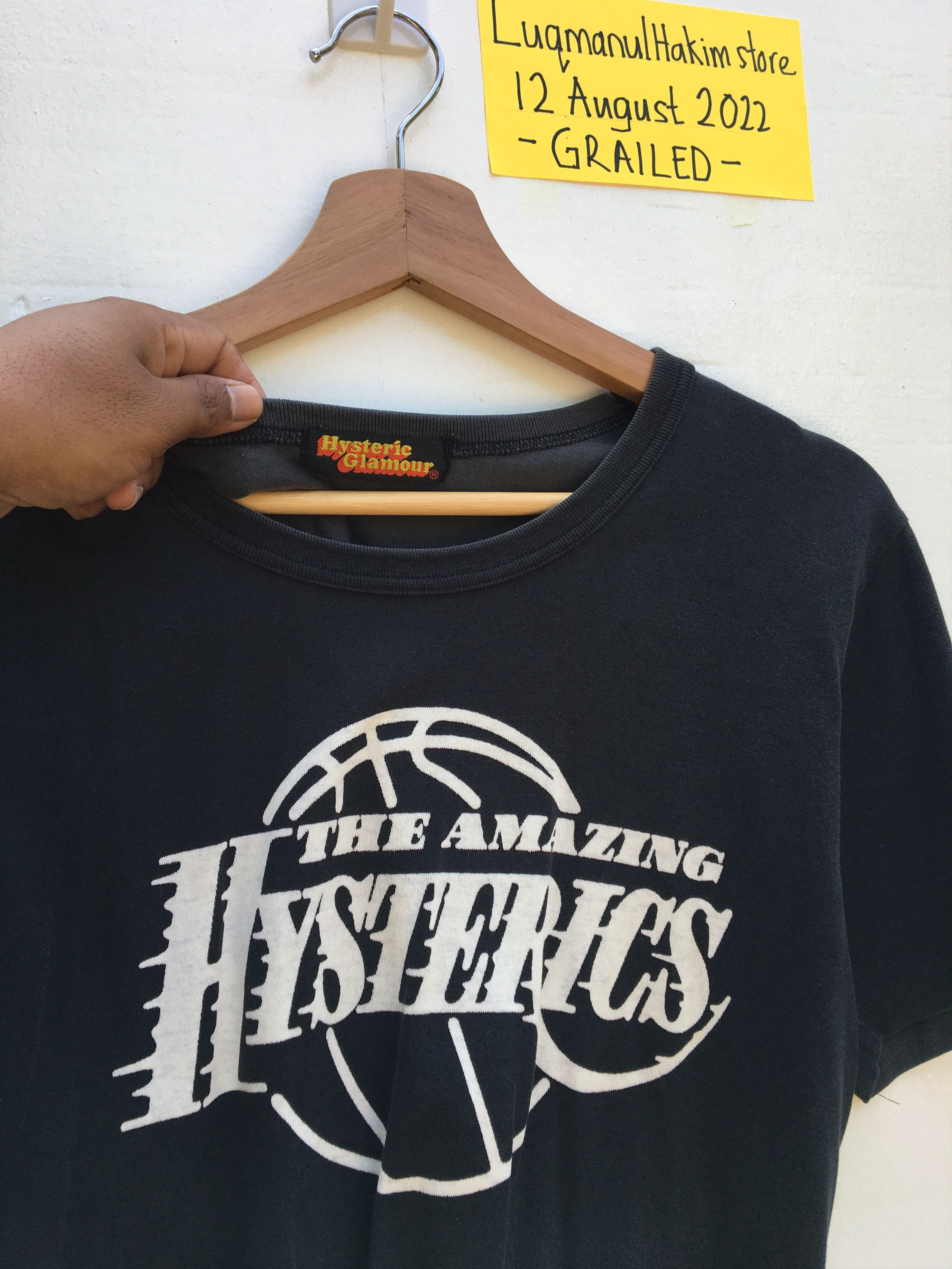 Hysteric Glamour Rare Vintage The Amazing Hysteric Tshirt Size US S / EU 44-46 / 1 - 5 Thumbnail