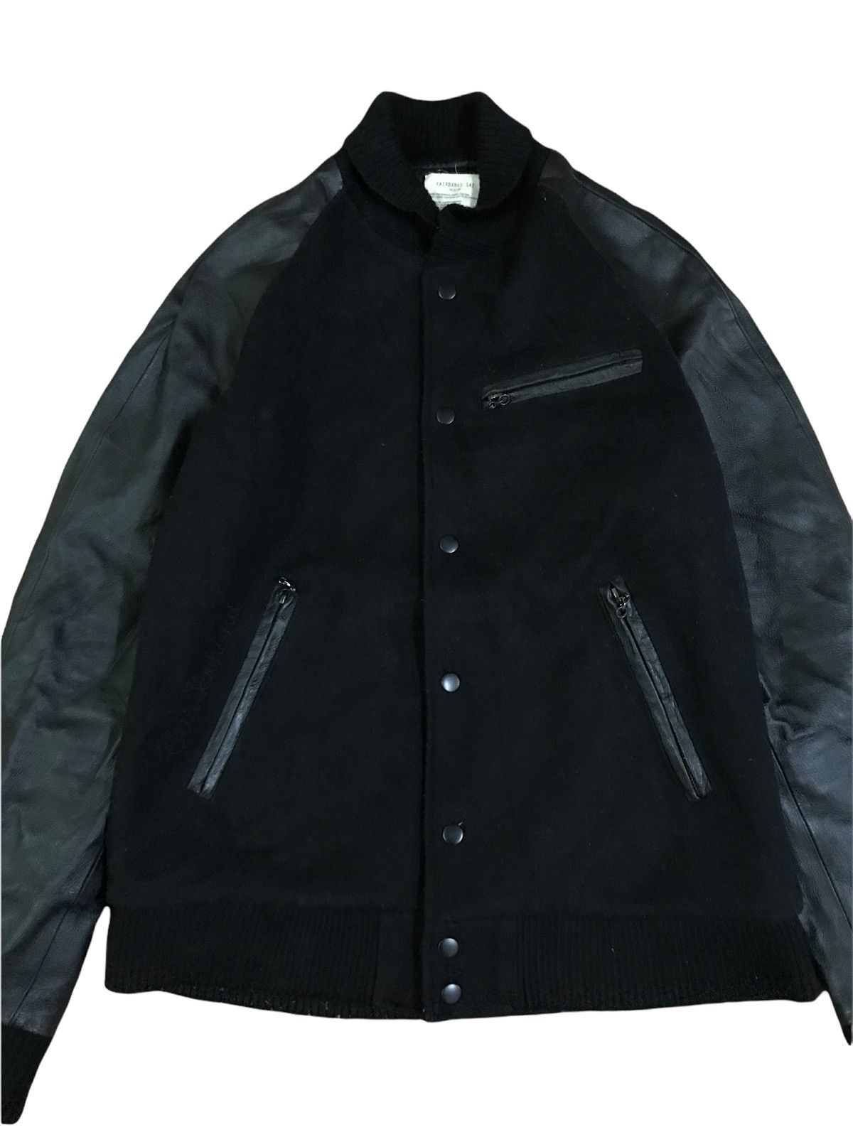 Japanese Brand Japanese Brand Azul Wool Leather Varsity Jacket Size US S / EU 44-46 / 1 - 4 Thumbnail