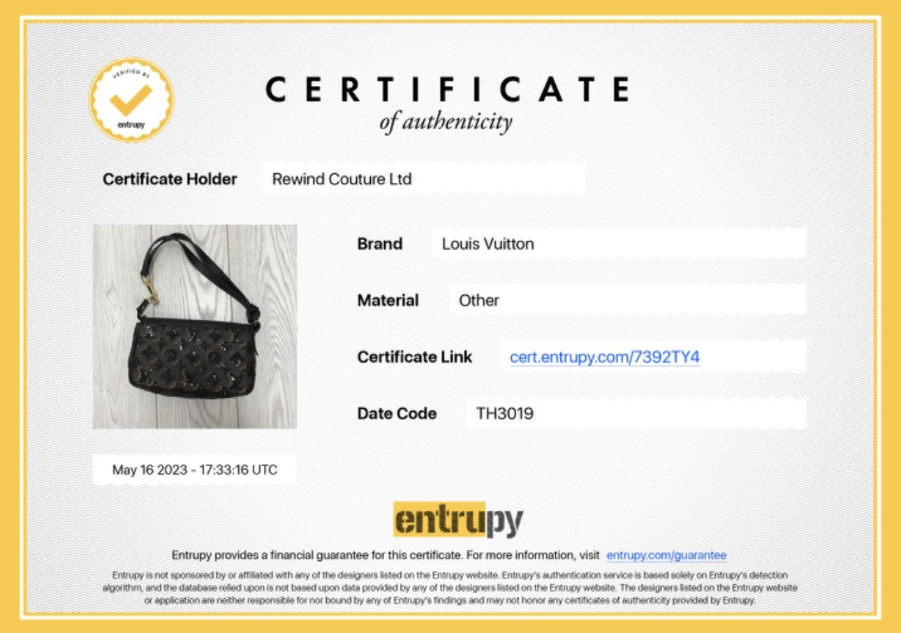 Louis Vuitton RARE Louis Vuitton eclipse pochette monogram sequin Size ONE SIZE - 9 Thumbnail