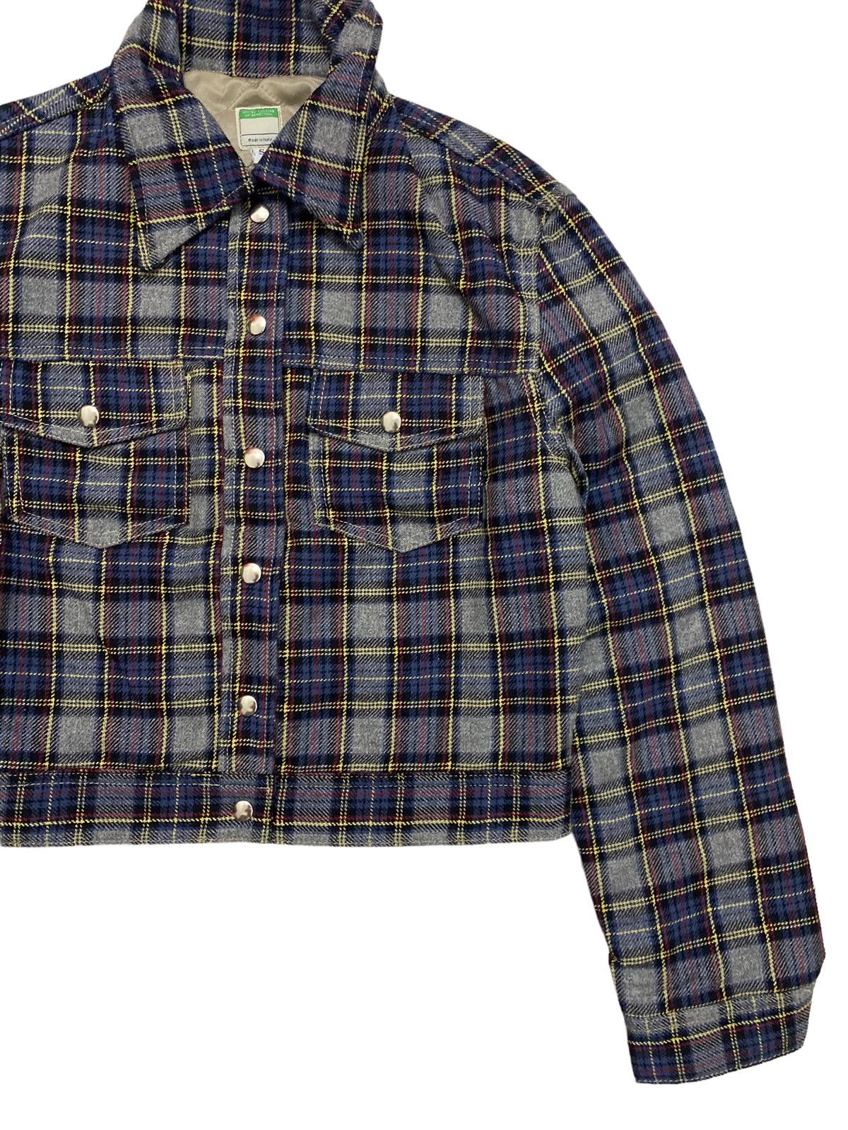 Benetton United Colour Of Benetton Trucker Jacket Size S / US 4 / IT 40 - 3 Thumbnail