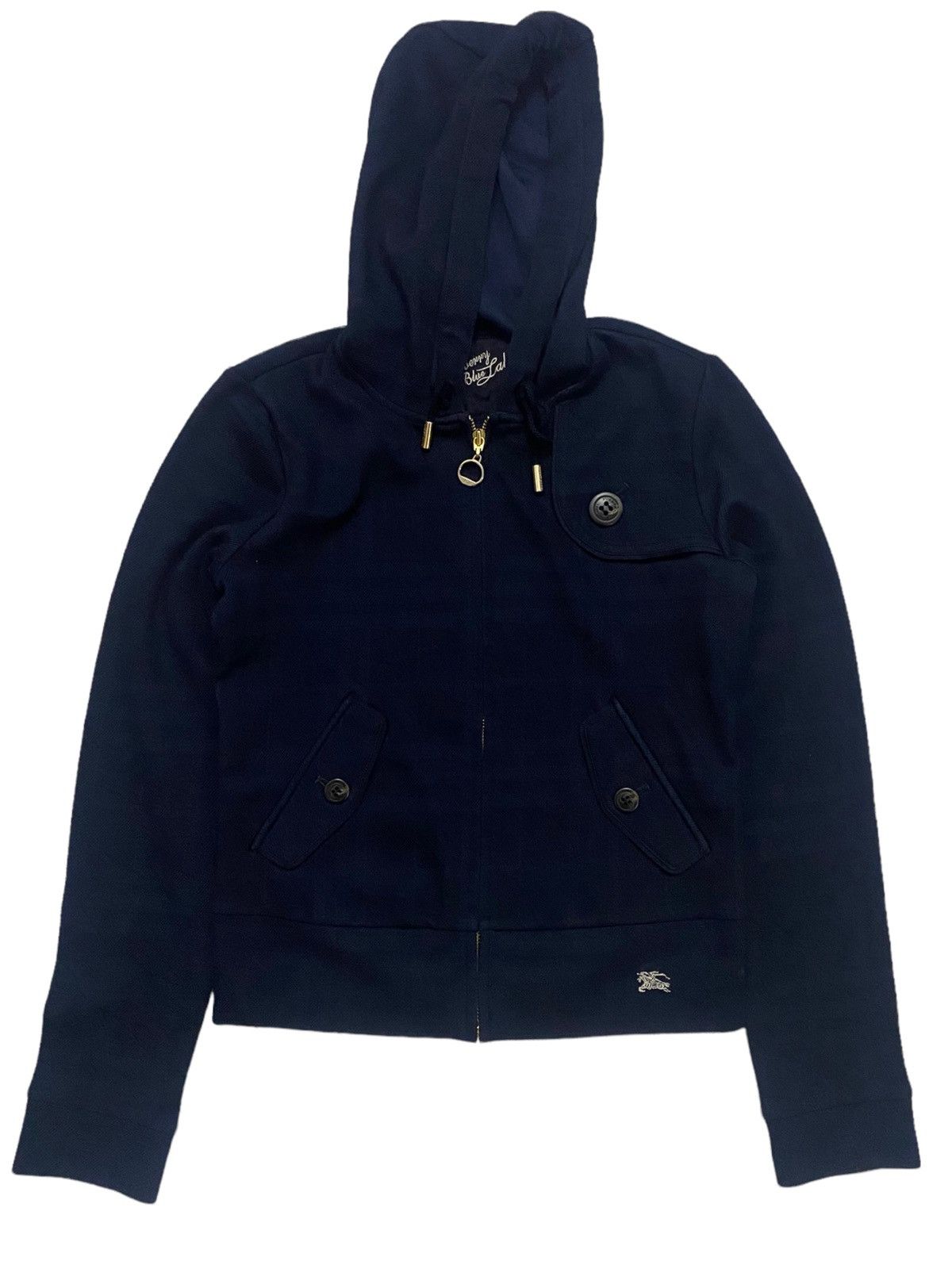 Burberry Zip Up Hoodie | Grailed