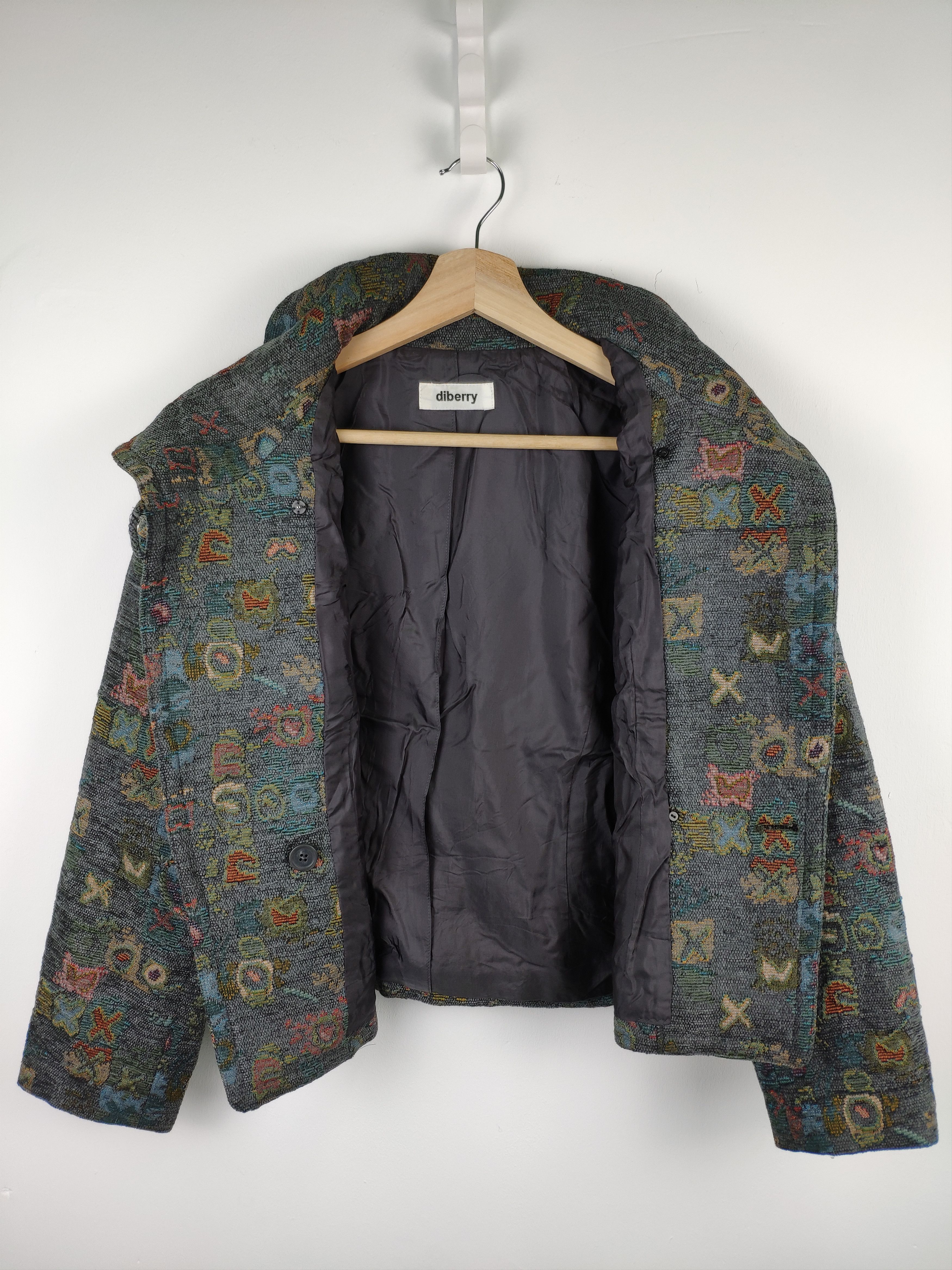 Designer × Japanese Brand × Vintage Vintage Cropped Peacoat Inspired Kapital Boro Style Size M / US 6-8 / IT 42-44 - 5 Thumbnail