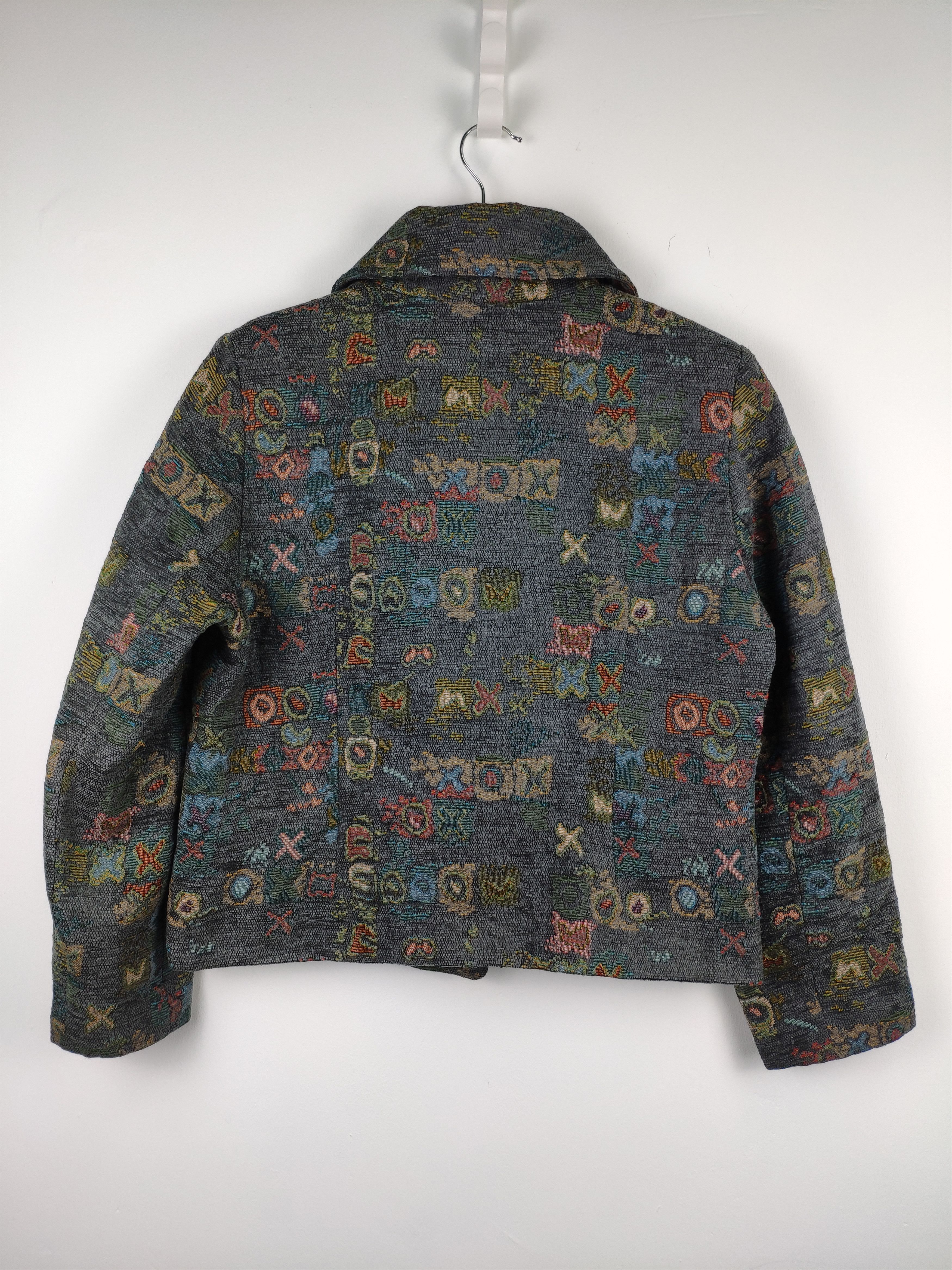 Designer × Japanese Brand × Vintage Vintage Cropped Peacoat Inspired Kapital Boro Style Size M / US 6-8 / IT 42-44 - 14 Thumbnail