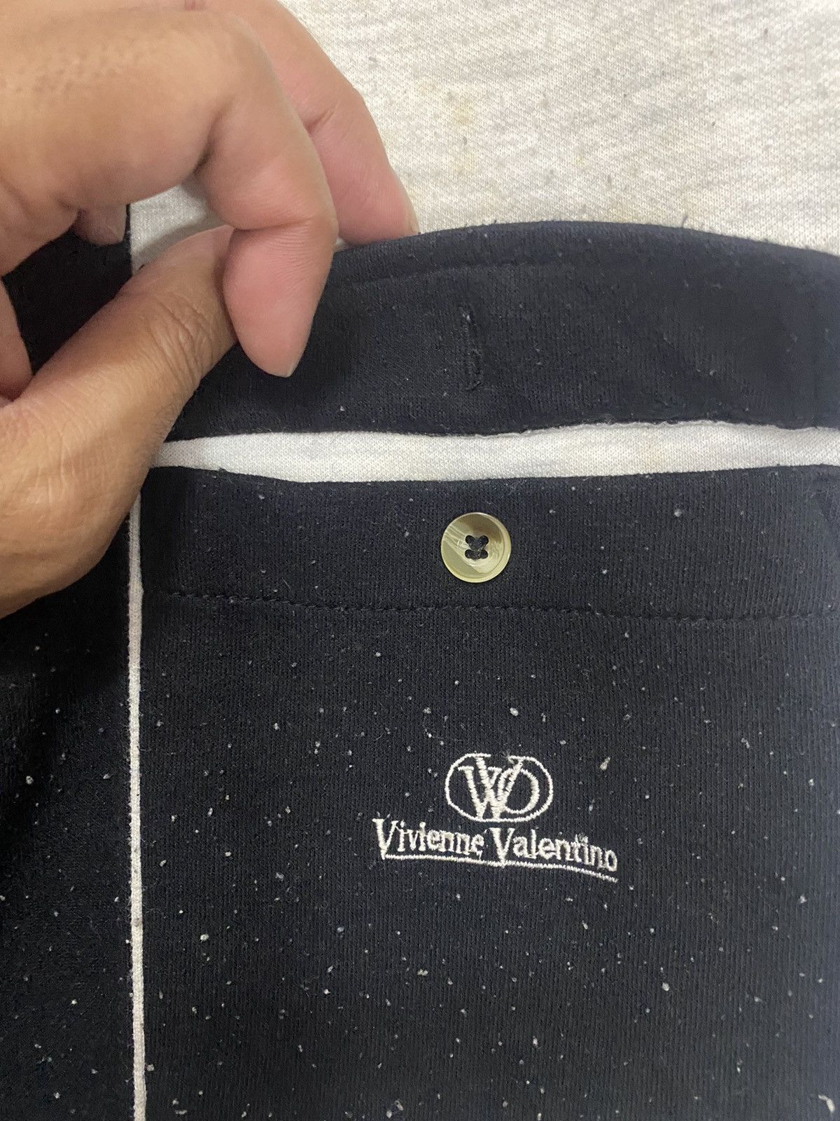 Beauty Beast × Valentino × Vintage Vivienne Valentino Tricolour Sweatshirt Size US L / EU 52-54 / 3 - 6 Thumbnail