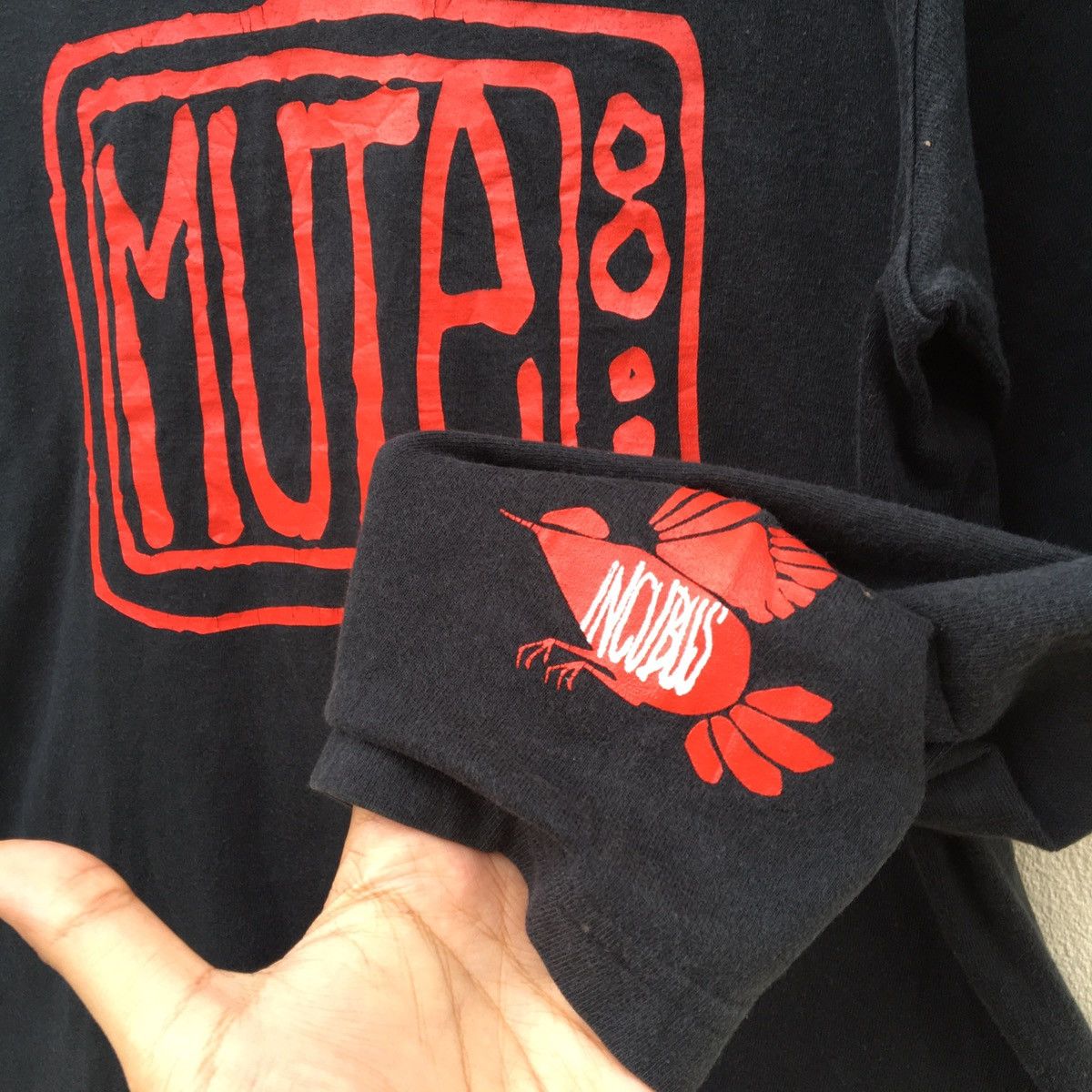Band Tees Vintage INCUBUS MUTE TV GRUNGE BAND Longsleeve T-shirt Size US M / EU 48-50 / 2 - 7 Thumbnail