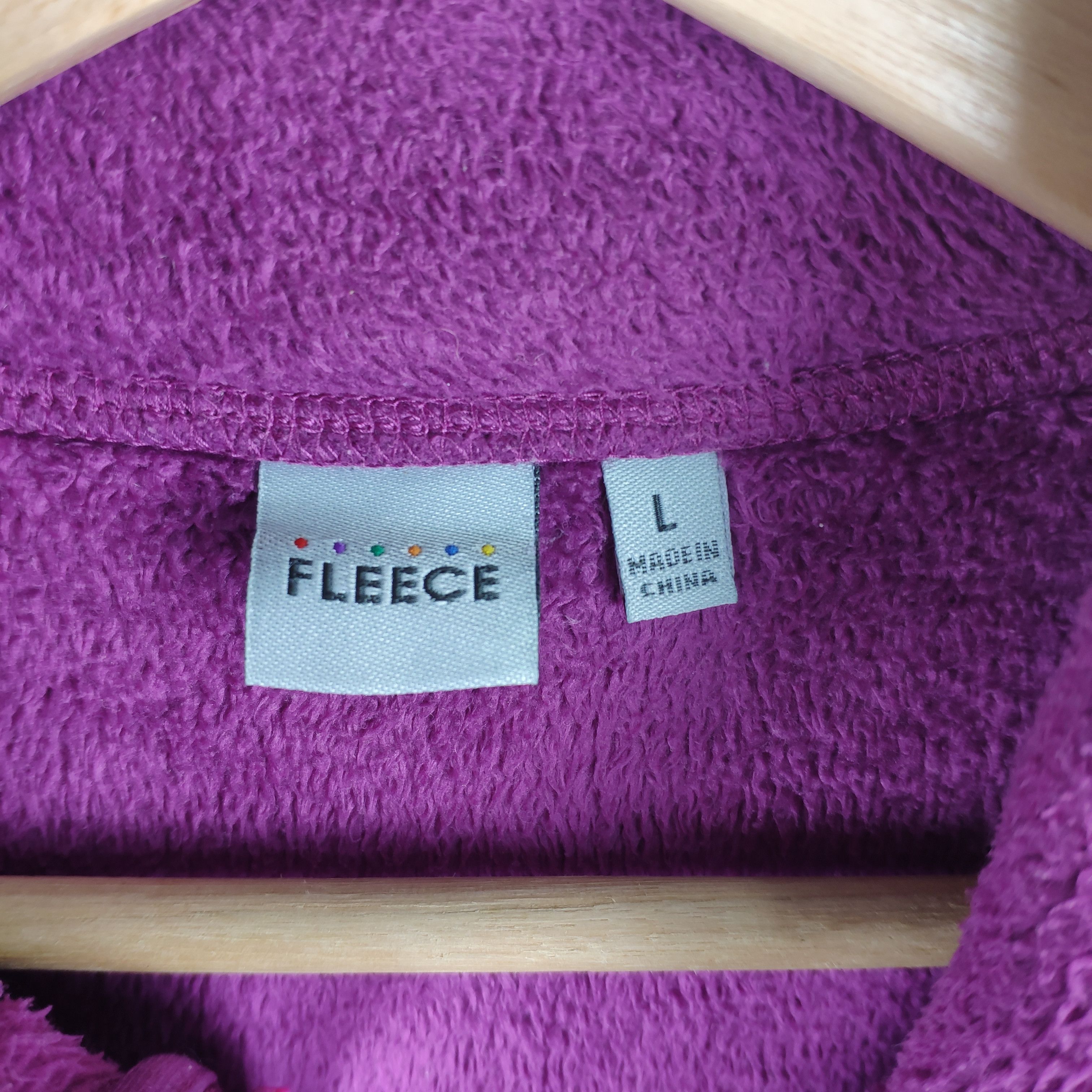 Japanese Brand × Uniqlo Steal 💥 Uniqlo Fleece Jacket Purple Size US S / EU 44-46 / 1 - 3 Thumbnail