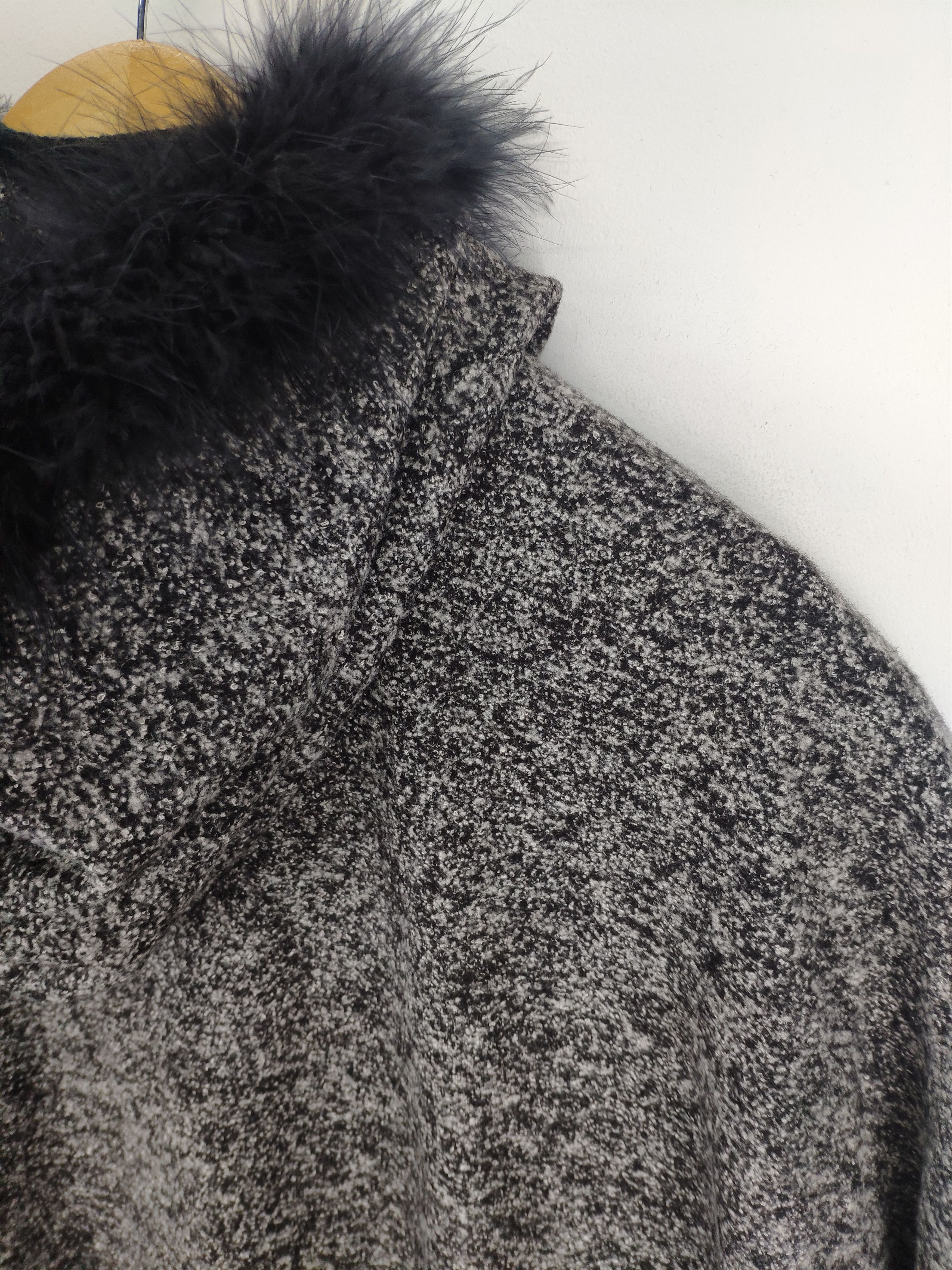 Cloak × Japanese Brand Winter Hoodie Poncho Issey Miyake Style Size ONE SIZE - 15 Thumbnail