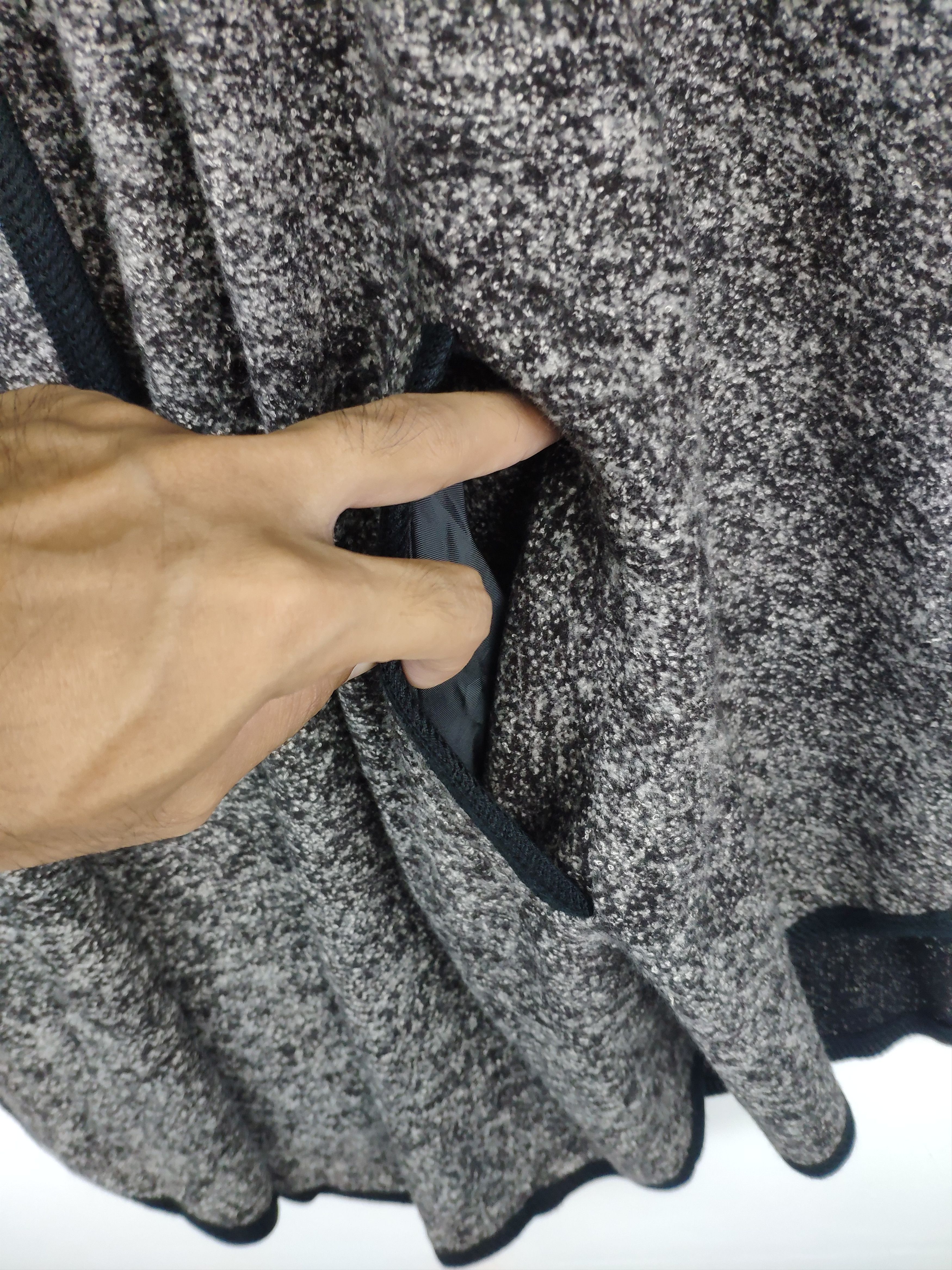Cloak × Japanese Brand Winter Hoodie Poncho Issey Miyake Style Size ONE SIZE - 13 Thumbnail