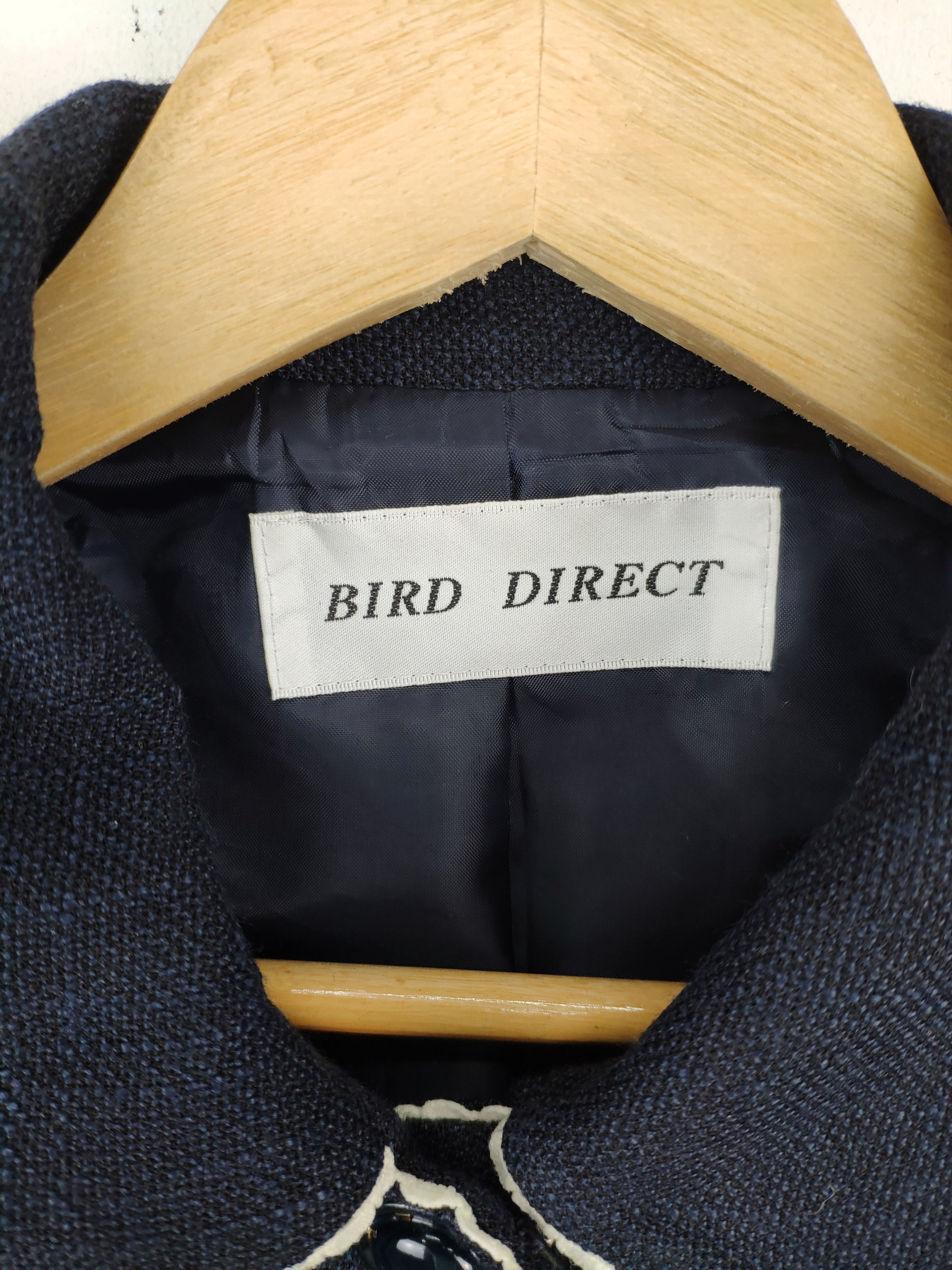 Designer × Japanese Brand Vintage Cropped Tweed Cardigan Chanel Style by Bird Direct Size XS / US 0-2 / IT 36-38 - 3 Thumbnail