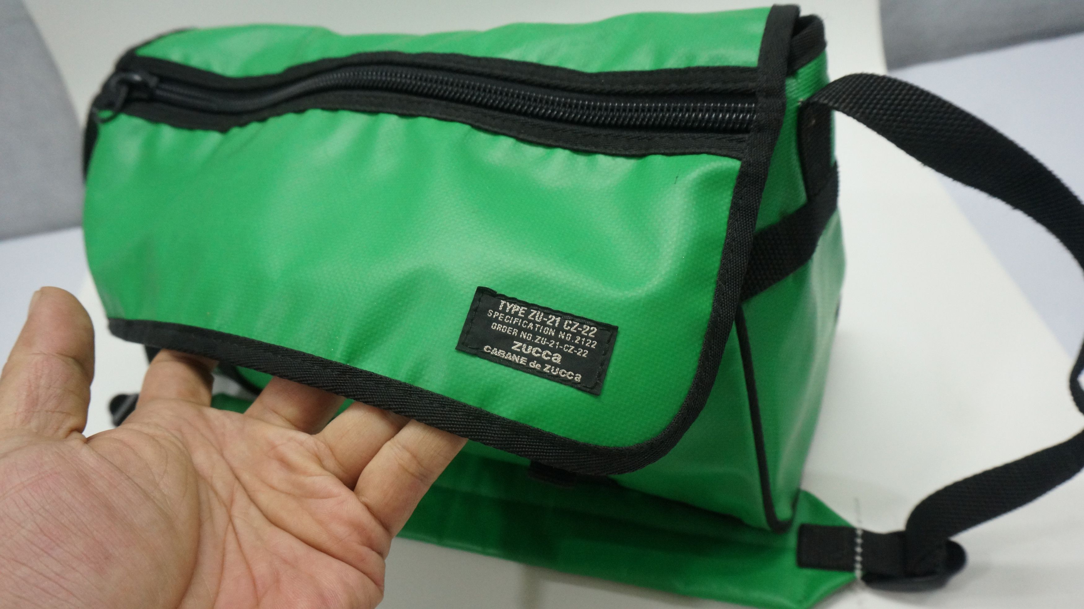 CABANE de ZUCCa 🔥 CABANE DE ZUCCA PVC Messenger Bag Size ONE SIZE - 4 Thumbnail