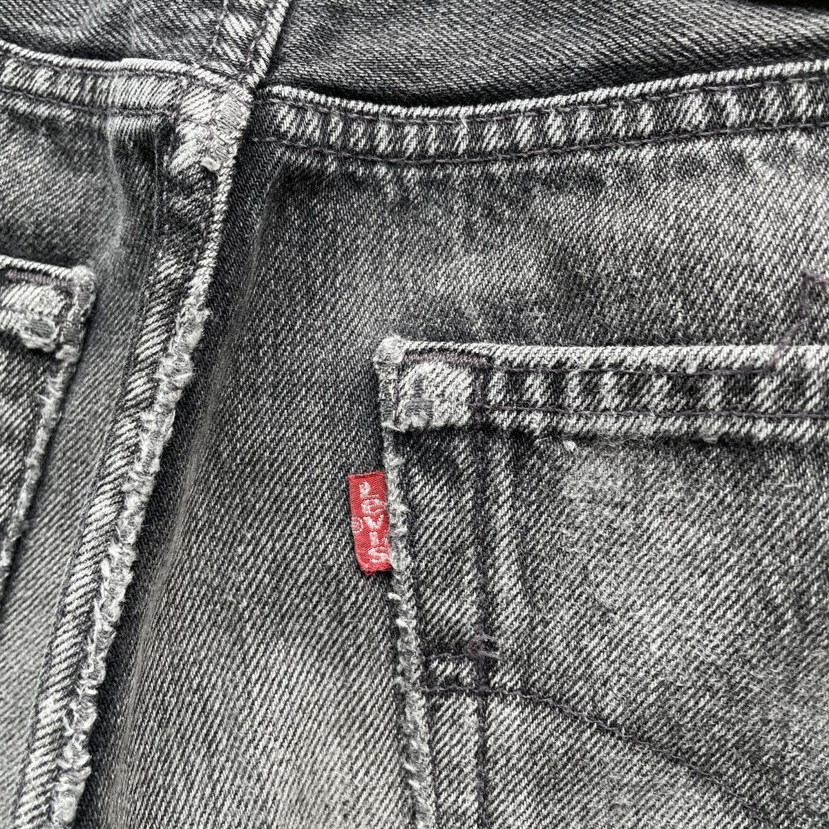 Levi's Vintage Clothing Vintage Levi’s 501 Faded Black Distressed Women Denim Pants Size US 30 / EU 46 - 12 Thumbnail