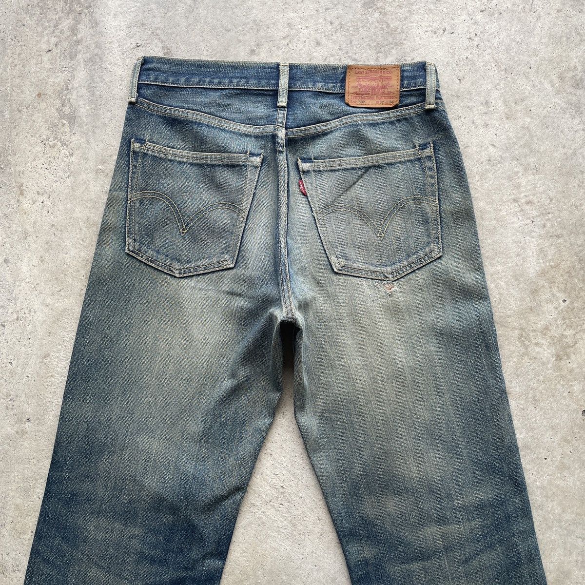 Levi's Vintage Clothing W32🔥 Vintage Levi’s 502 Distressed Denim Jeans Pants Faded Size US 32 / EU 48 - 12 Thumbnail