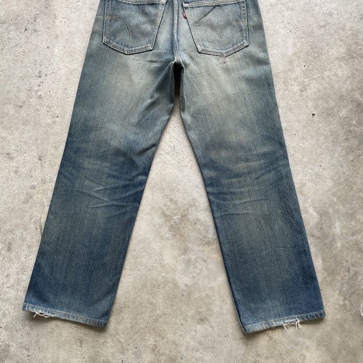 Levi's Vintage Clothing W32🔥 Vintage Levi’s 502 Distressed Denim Jeans Pants Faded Size US 32 / EU 48 - 11 Thumbnail