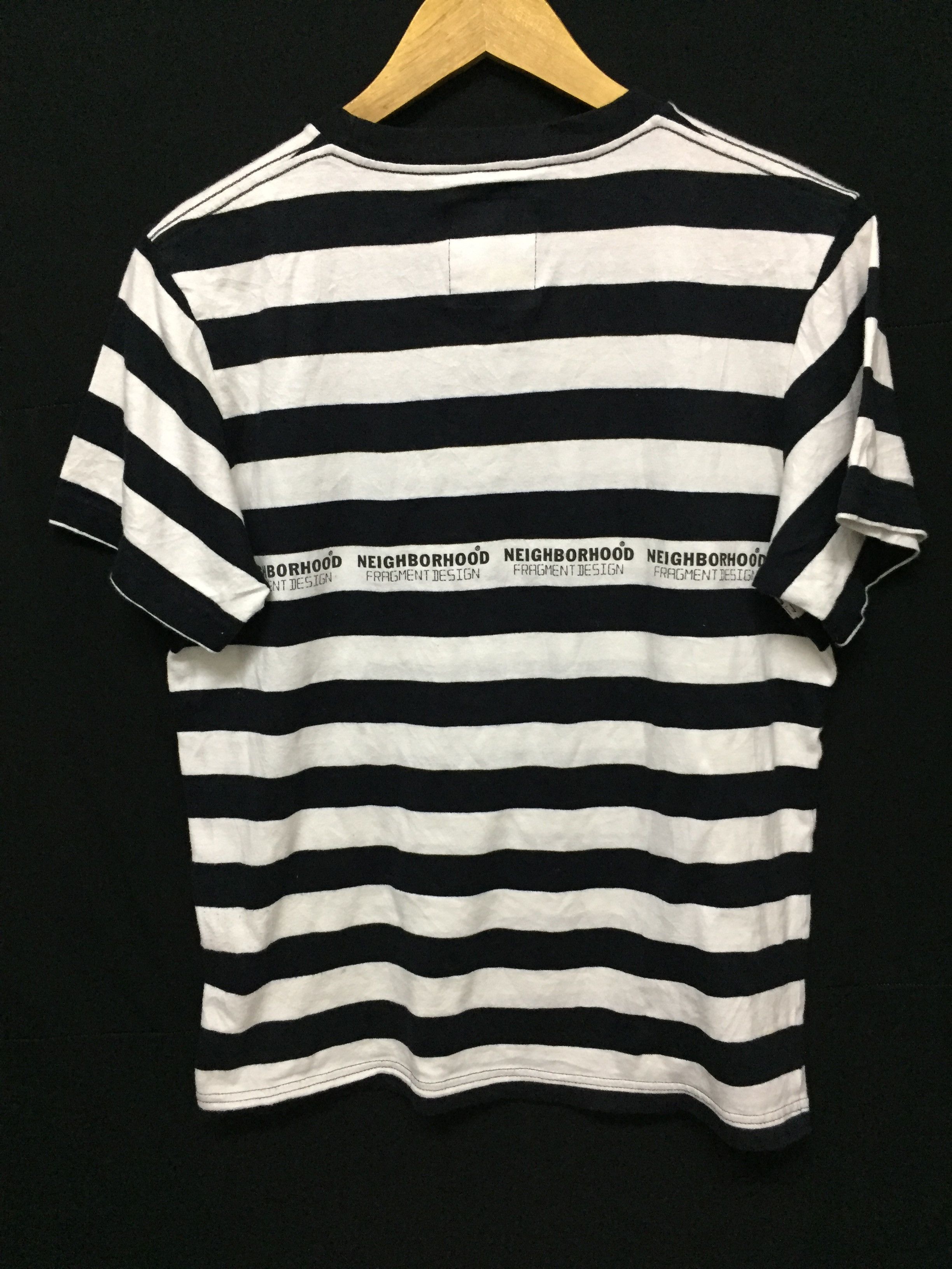 Fragment Design × Japanese Brand × Neighborhood AW14 NHBH X Fragment design border pocket tee Size US M / EU 48-50 / 2 - 7 Thumbnail