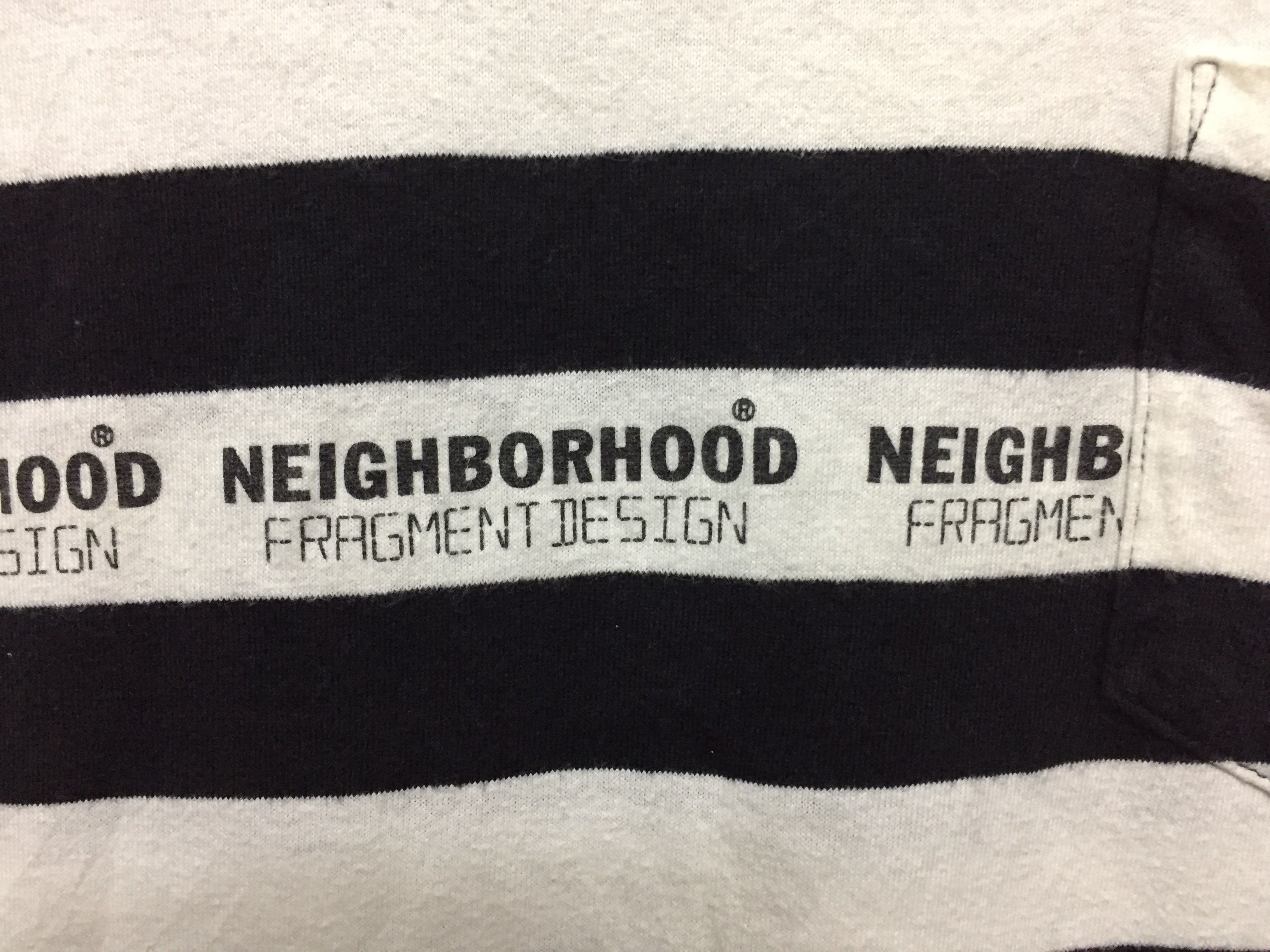 Fragment Design × Japanese Brand × Neighborhood AW14 NHBH X Fragment design border pocket tee Size US M / EU 48-50 / 2 - 5 Thumbnail