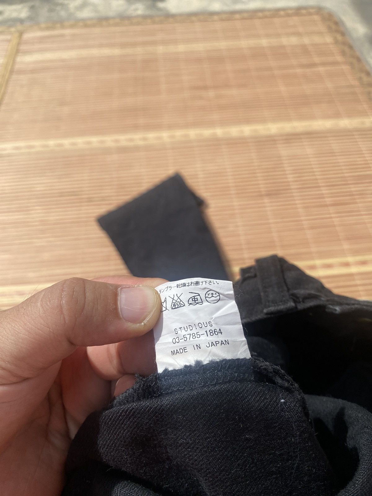 Number (N)ine Studious Japan Slim Fit Pant Size US 28 / EU 44 - 4 Thumbnail