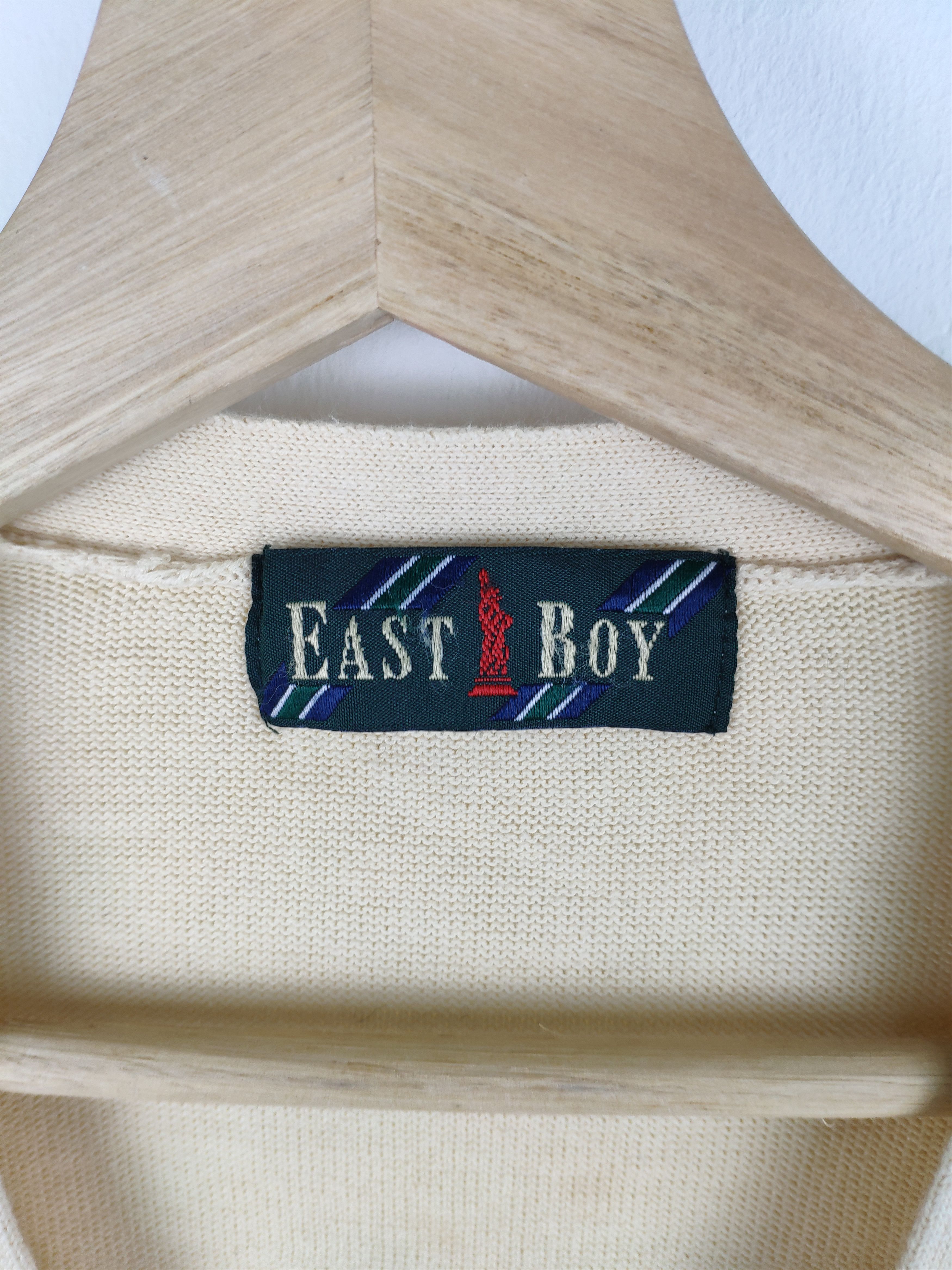 Japanese Brand × Vintage Vintage Knit Cardigan Plain East Boy Size US S / EU 44-46 / 1 - 5 Thumbnail