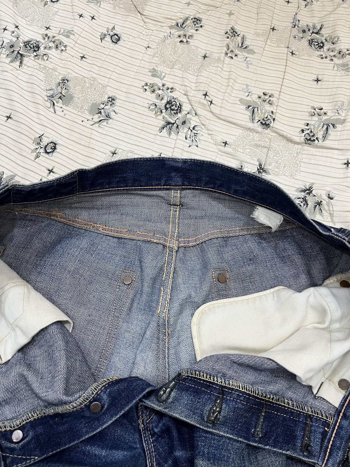 Sugar Cane (Zz). VINTAGE SUGAR CANES SELVEDGE DENIM W33 Size US 33 - 12 Thumbnail