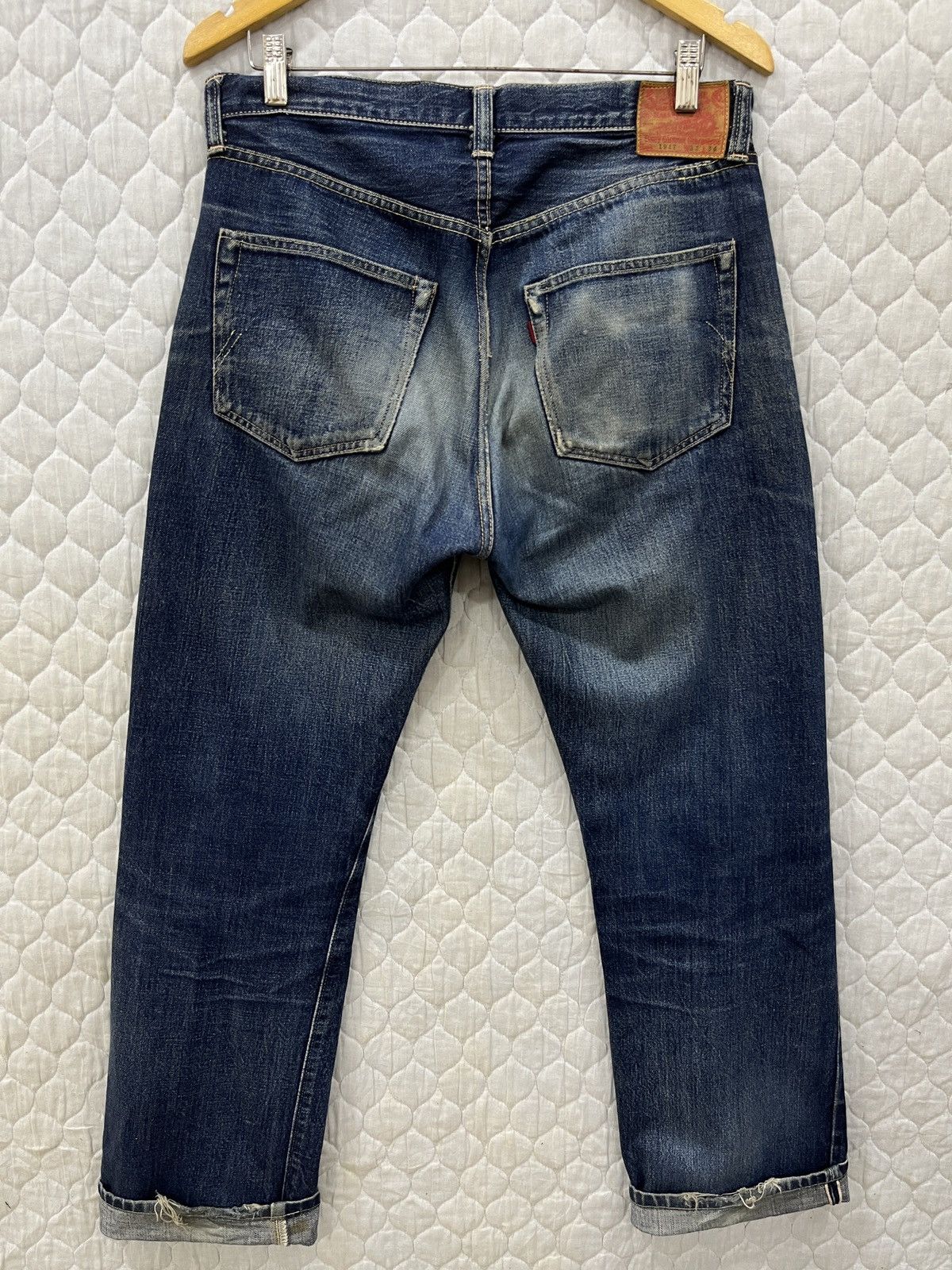 Sugar Cane (Zz). VINTAGE SUGAR CANES SELVEDGE DENIM W33 Size US 33 - 4 Thumbnail