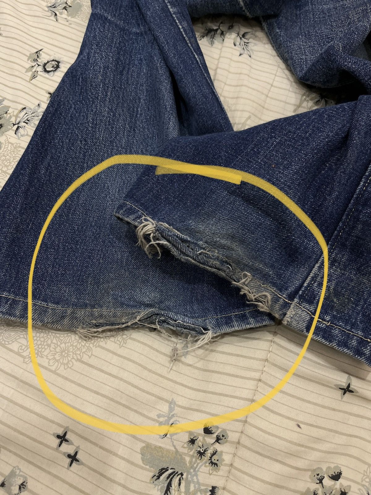 Sugar Cane (Zz). VINTAGE SUGAR CANES SELVEDGE DENIM W33 Size US 33 - 8 Thumbnail