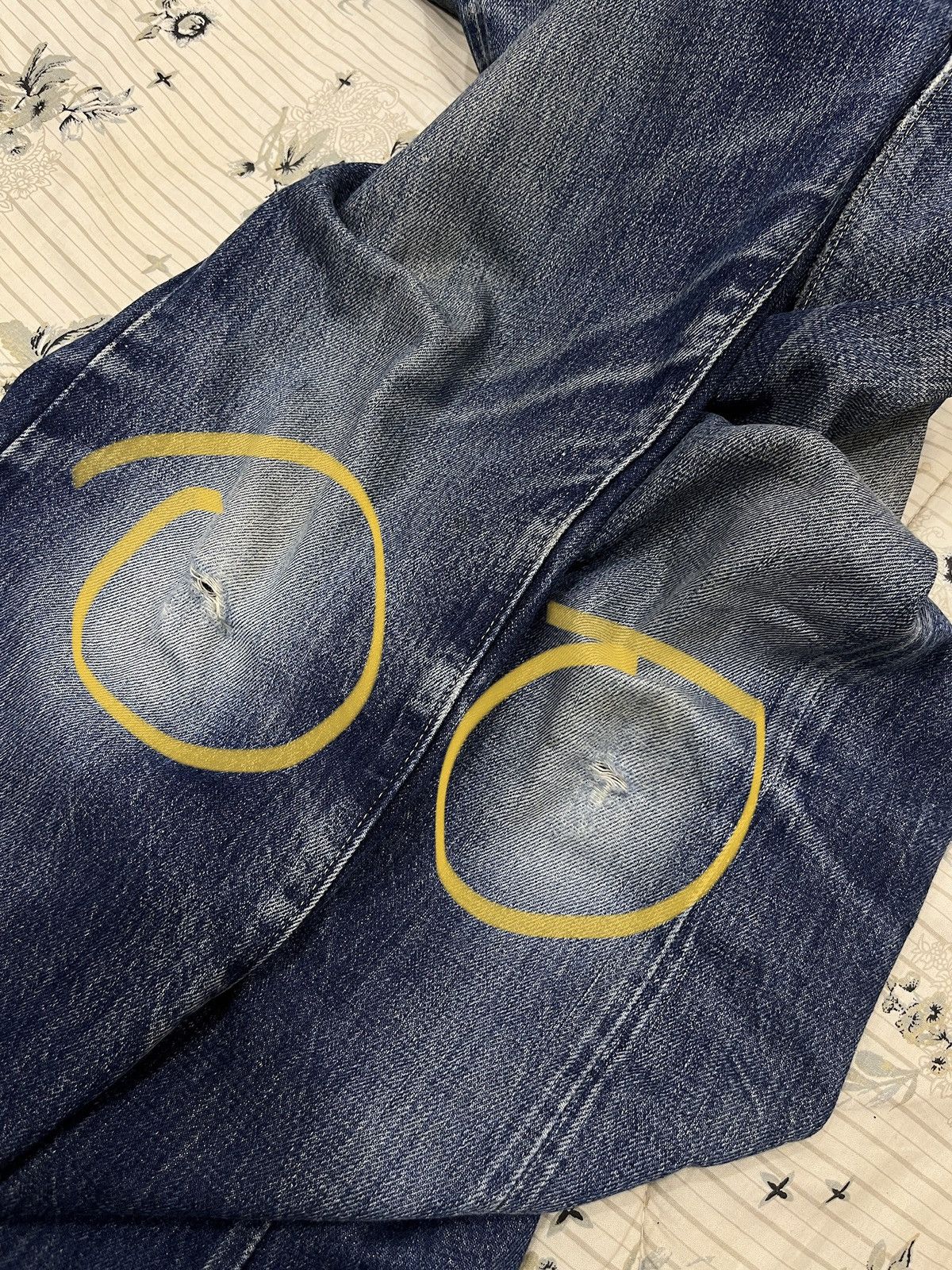Sugar Cane (Zz). VINTAGE SUGAR CANES SELVEDGE DENIM W33 Size US 33 - 9 Thumbnail