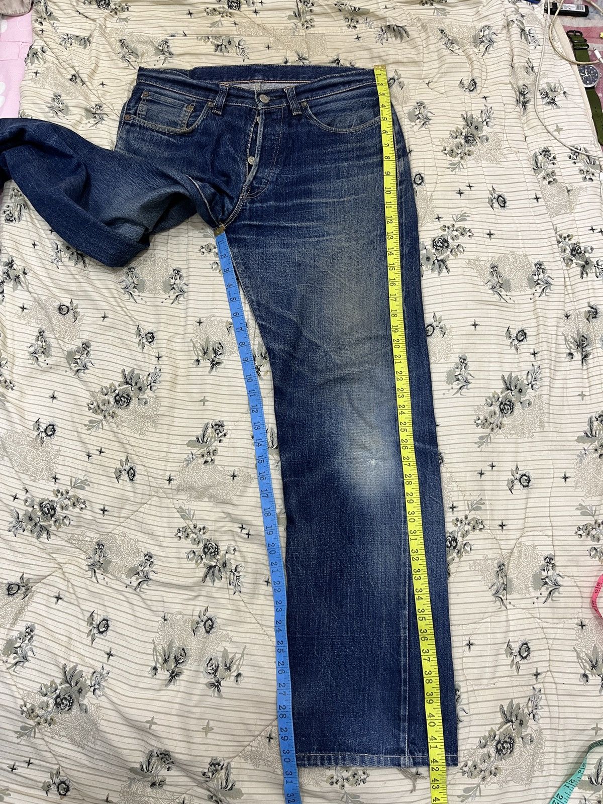 Sugar Cane (Zz). VINTAGE SUGAR CANES SELVEDGE DENIM W33 Size US 33 - 17 Thumbnail