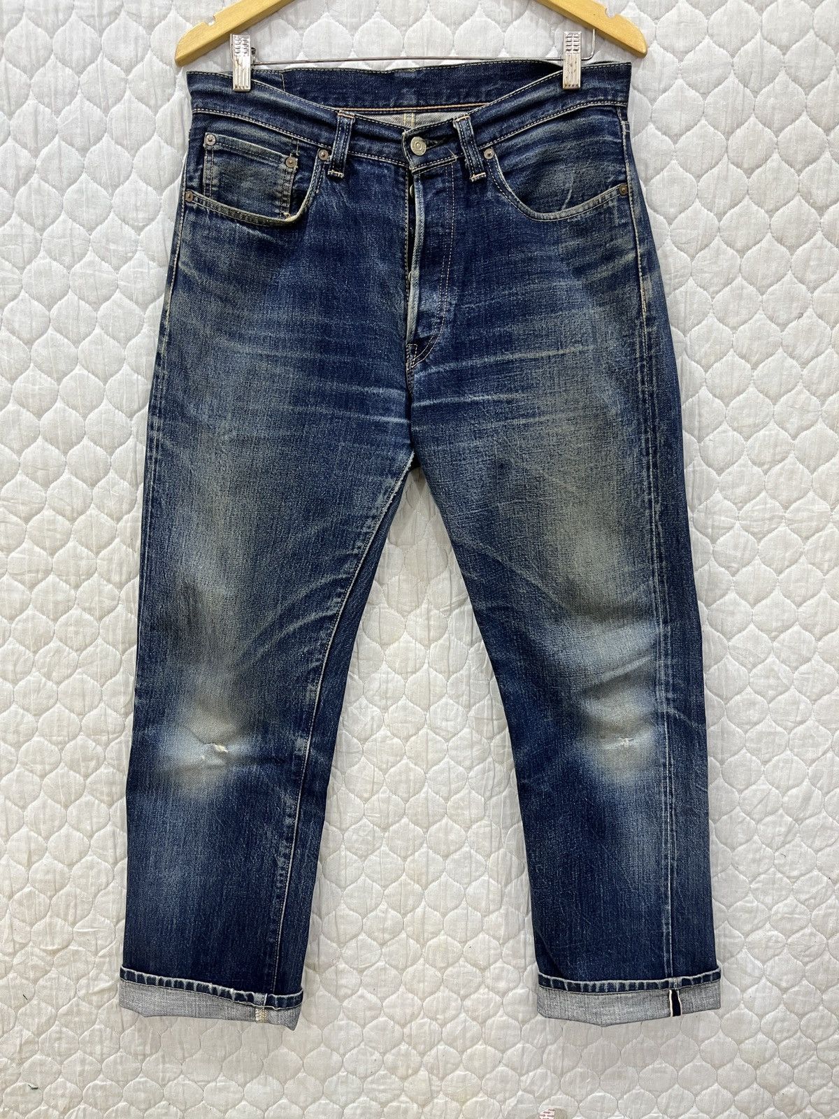 Sugar Cane (Zz). VINTAGE SUGAR CANES SELVEDGE DENIM W33 Size US 33 - 1 Thumbnail