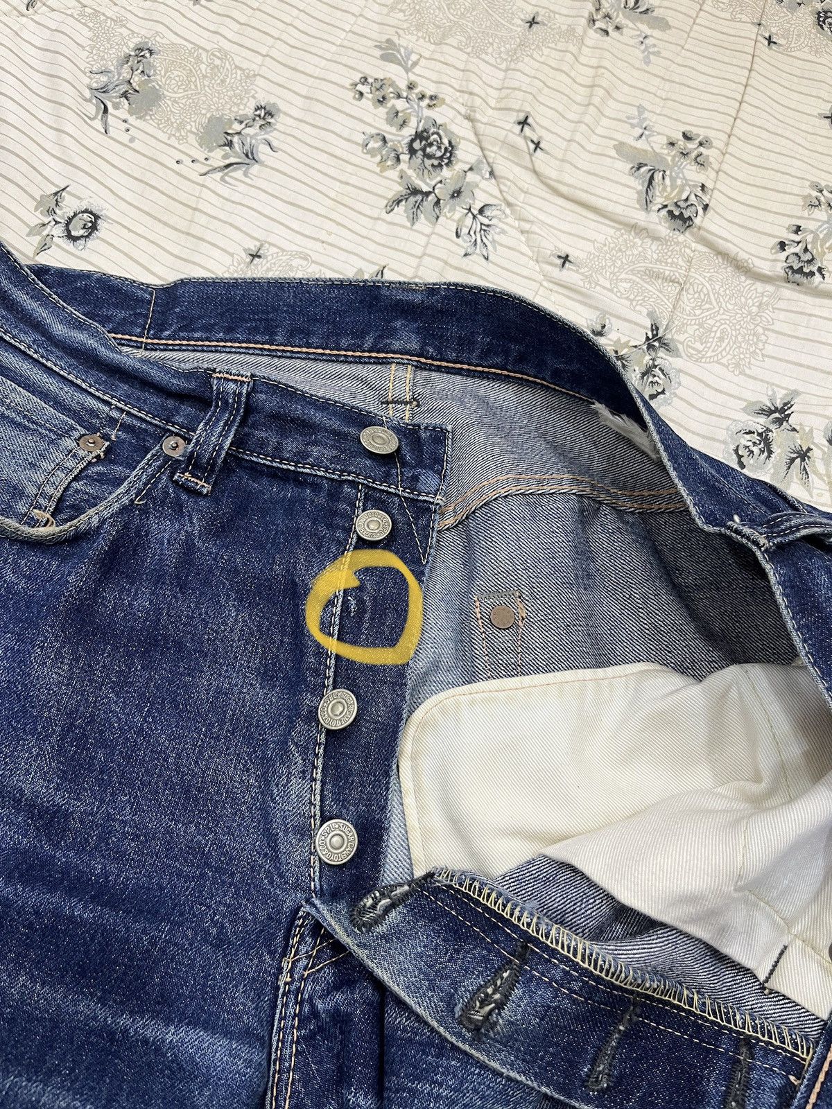 Sugar Cane (Zz). VINTAGE SUGAR CANES SELVEDGE DENIM W33 Size US 33 - 10 Thumbnail