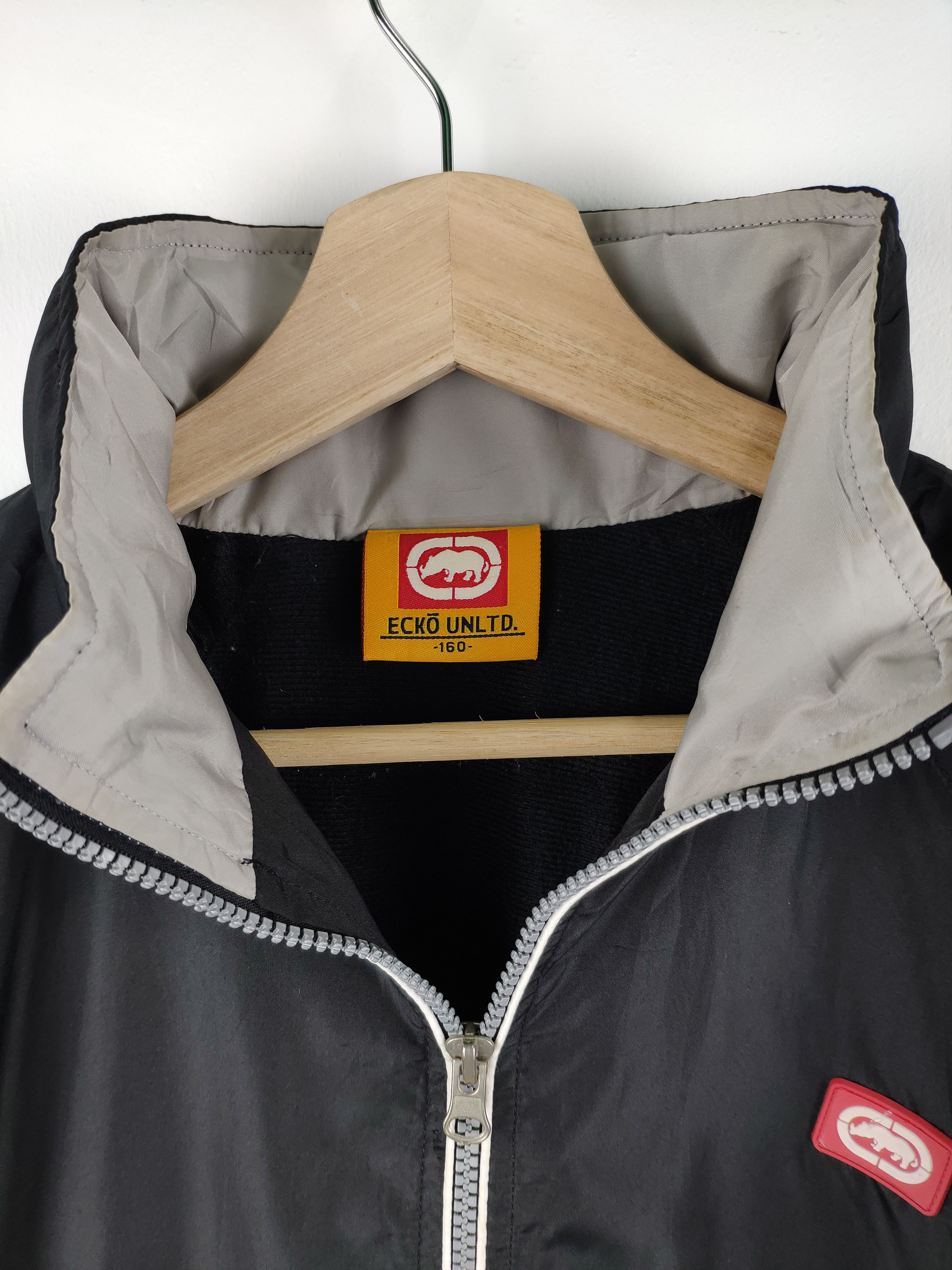Ecko Unltd. × Vintage Vintage Ecko Jacket Windbreaker Hoodie Spell Out Size US M / EU 48-50 / 2 - 6 Thumbnail