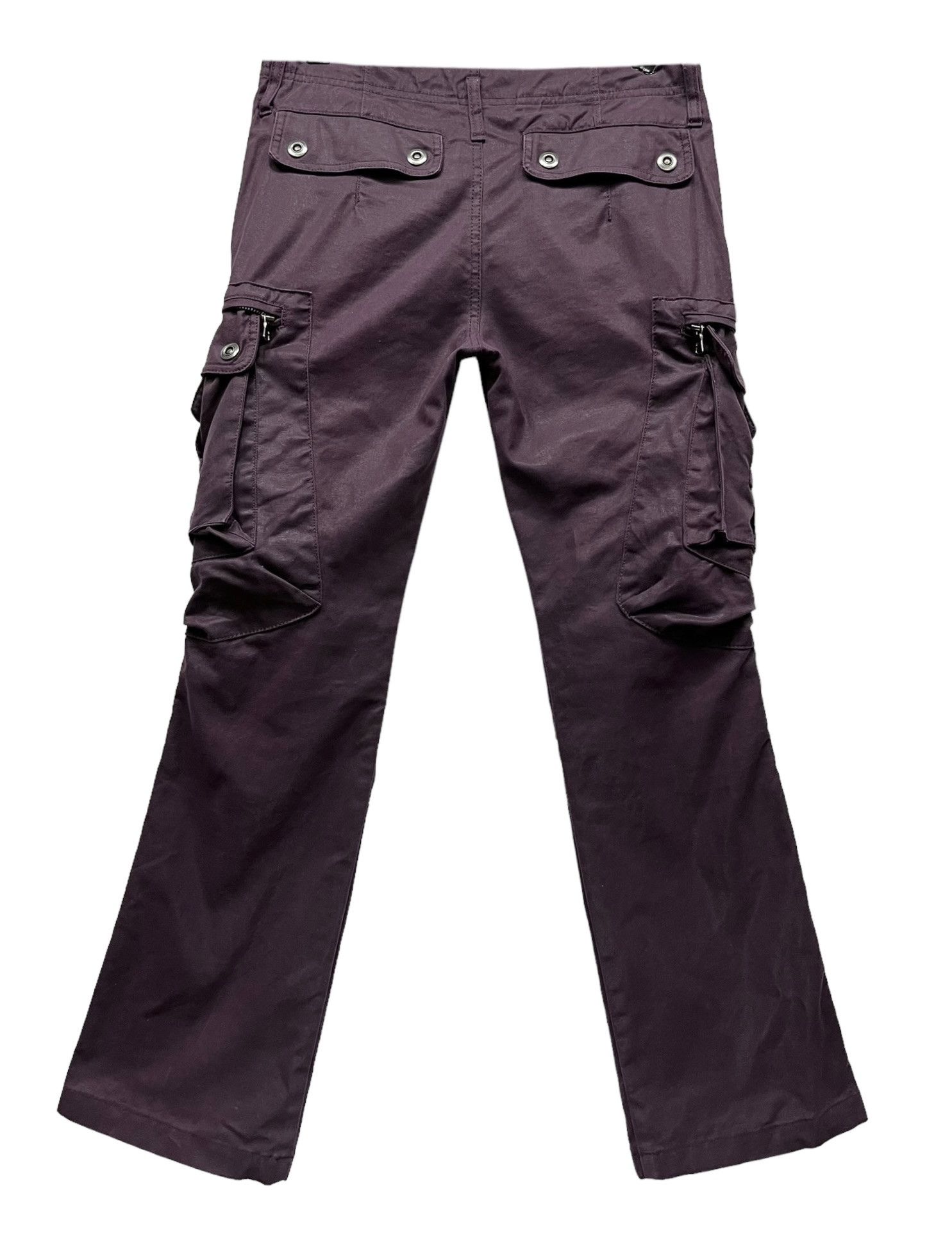 Tornado Mart 🔥90’s TORNADO MART Waxed Cotton Bondage Pocket Cargo Flared Size US 31 - 9 Thumbnail