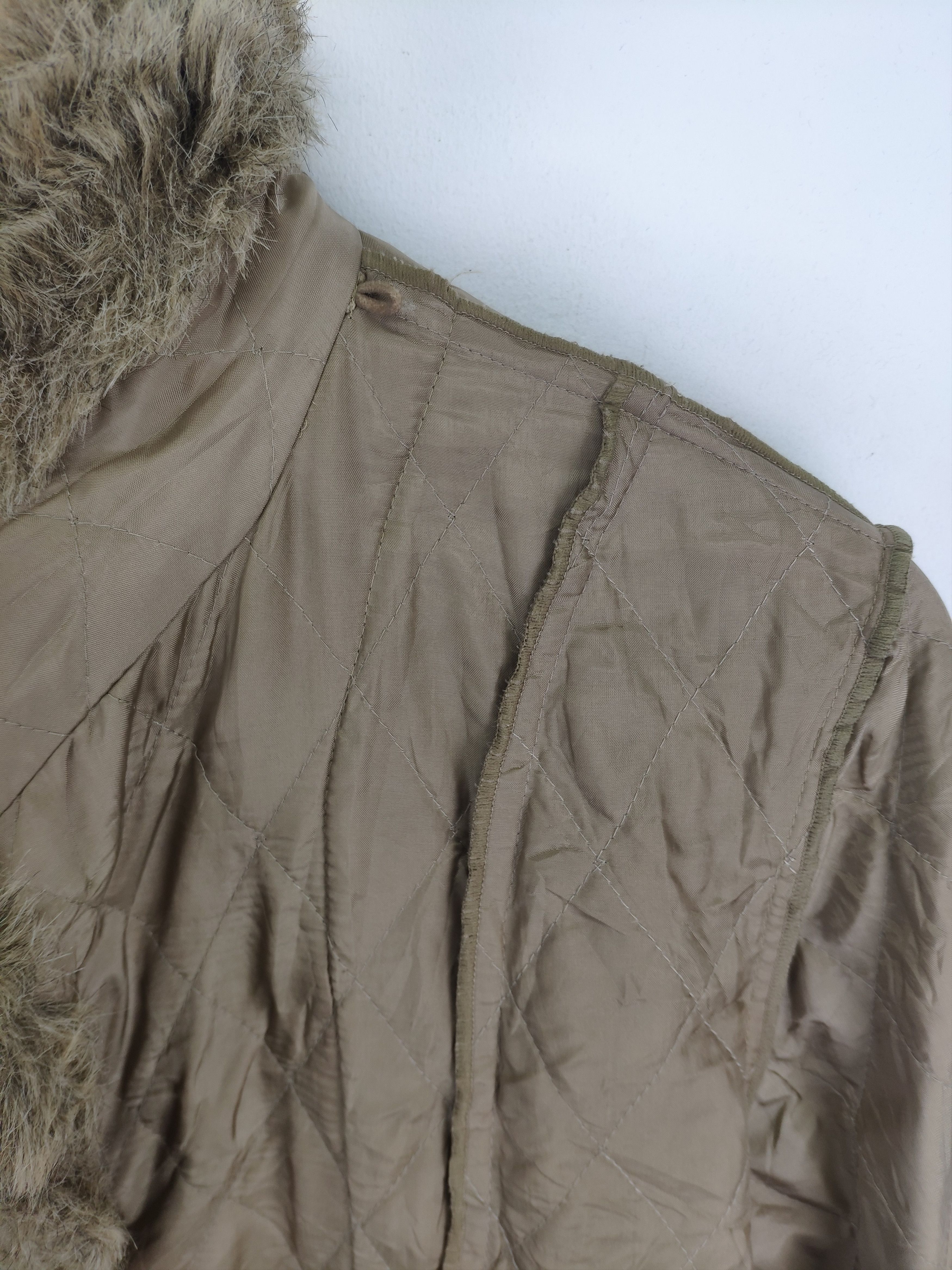 Designer Vintage Inner Jacket Faux Fur Cardigan Size M / US 6-8 / IT 42-44 - 11 Thumbnail