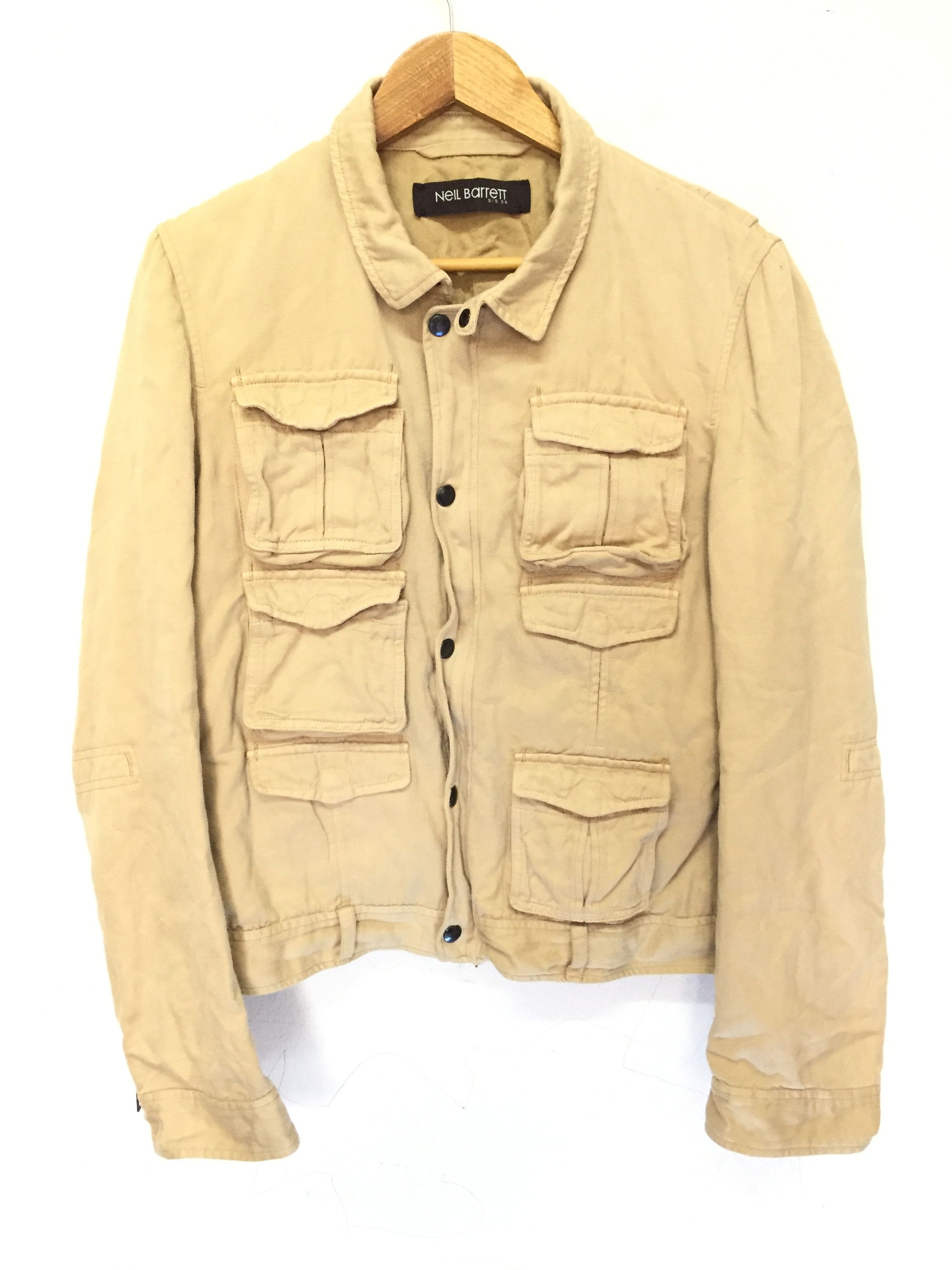 Neil Barrett SS2006 Multipocket cargos jacket Size US M / EU 48-50 / 2 - 3 Thumbnail