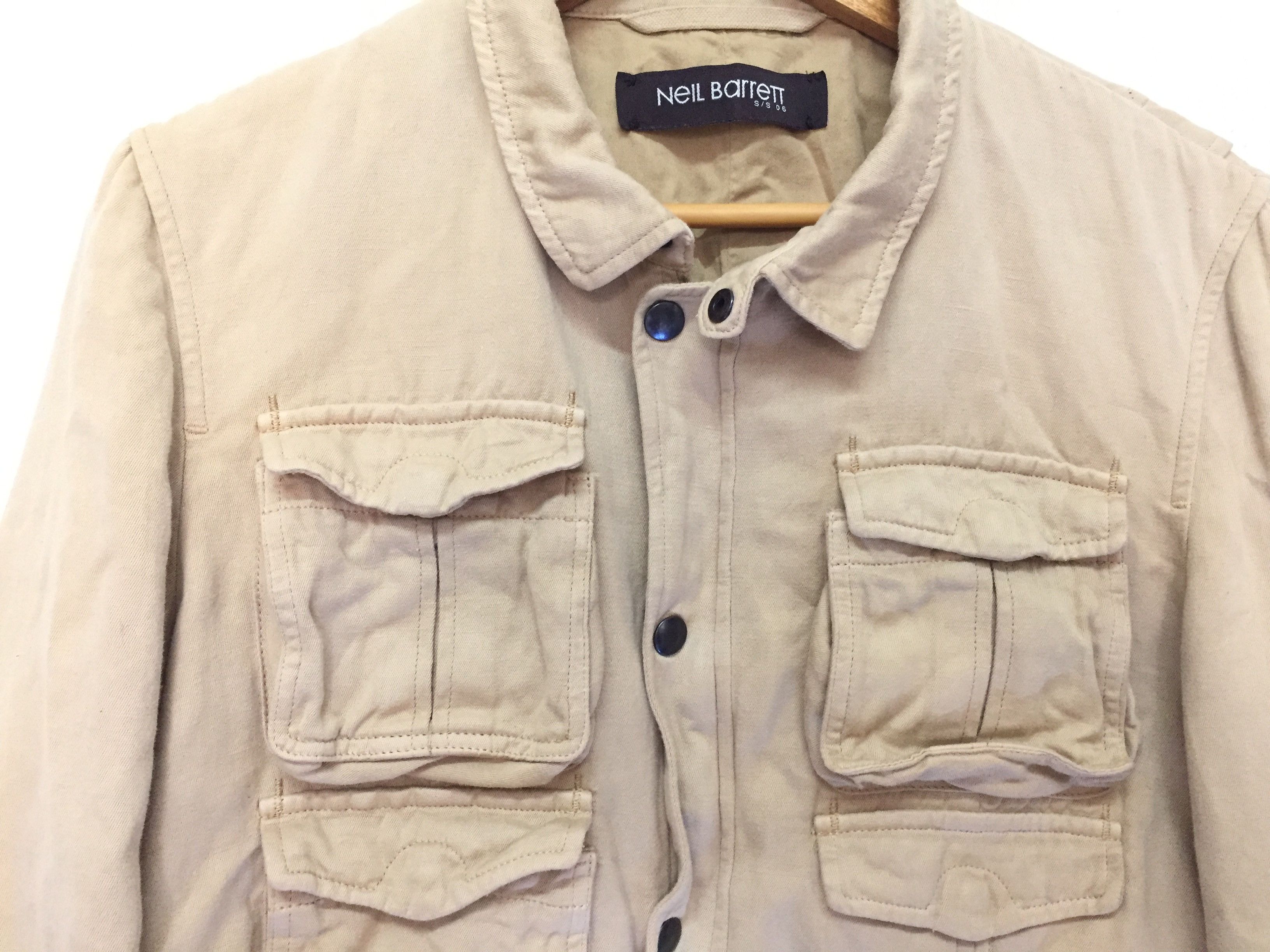 Neil Barrett SS2006 Multipocket cargos jacket Size US M / EU 48-50 / 2 - 4 Thumbnail