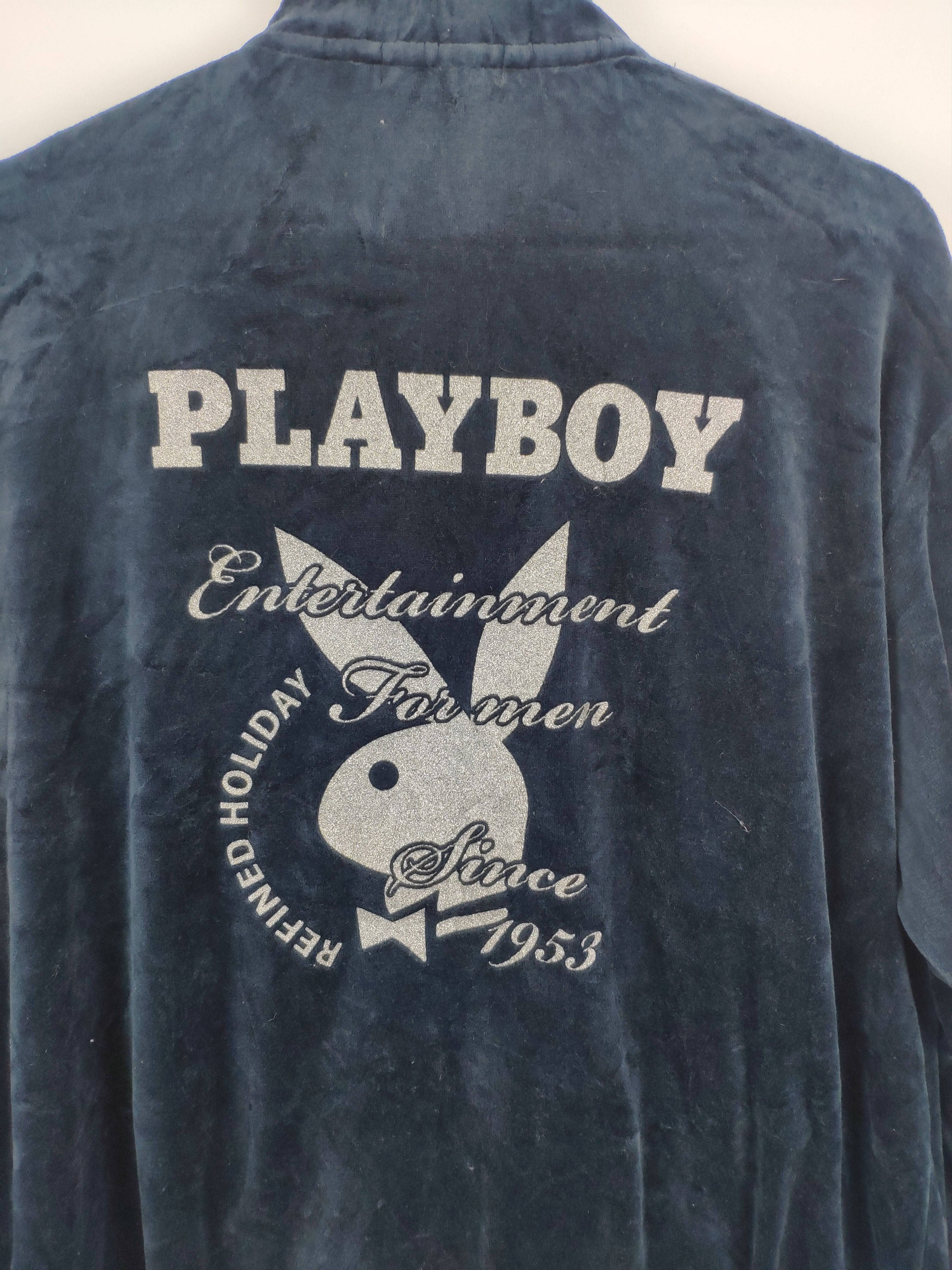 Playboy × Velvet Vintage Playboy Velvet Jacket Size US L / EU 52-54 / 3 - 2 Thumbnail