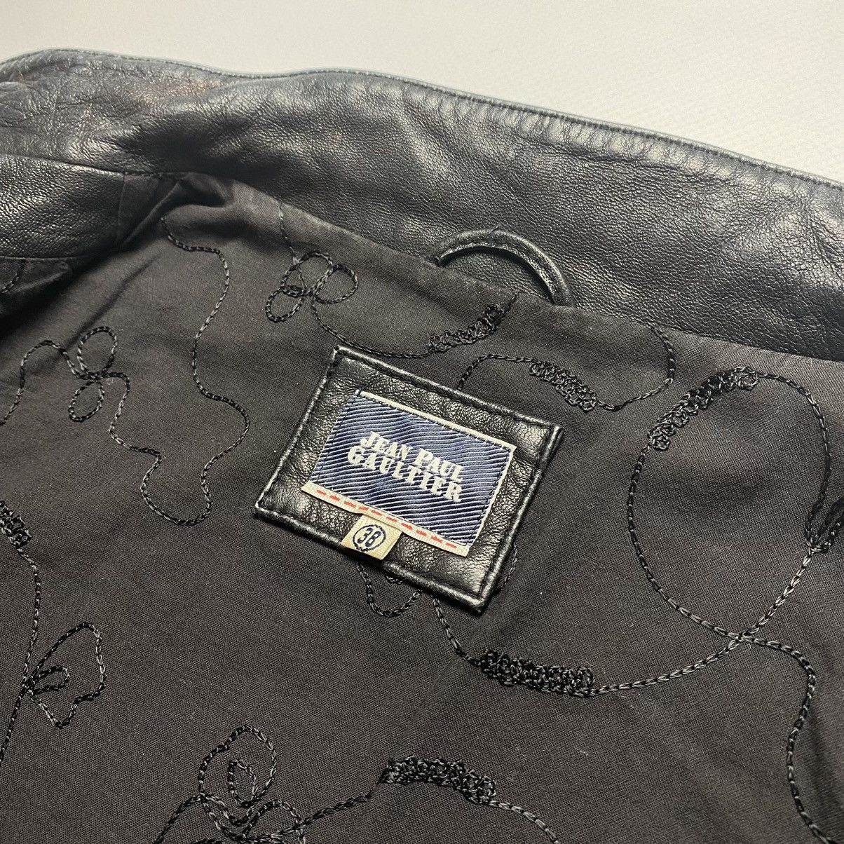 Jean Paul Gaultier Jean Paul Gautier Leather Jacket Size S / US 4 / IT 40 - 11 Thumbnail