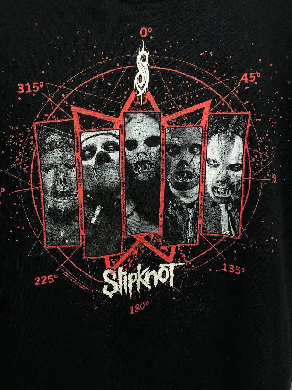 Band Tees × Slipknot × Vintage Slipknot 2010 vintage rock band overprinted tee Size US S / EU 44-46 / 1 - 3 Thumbnail