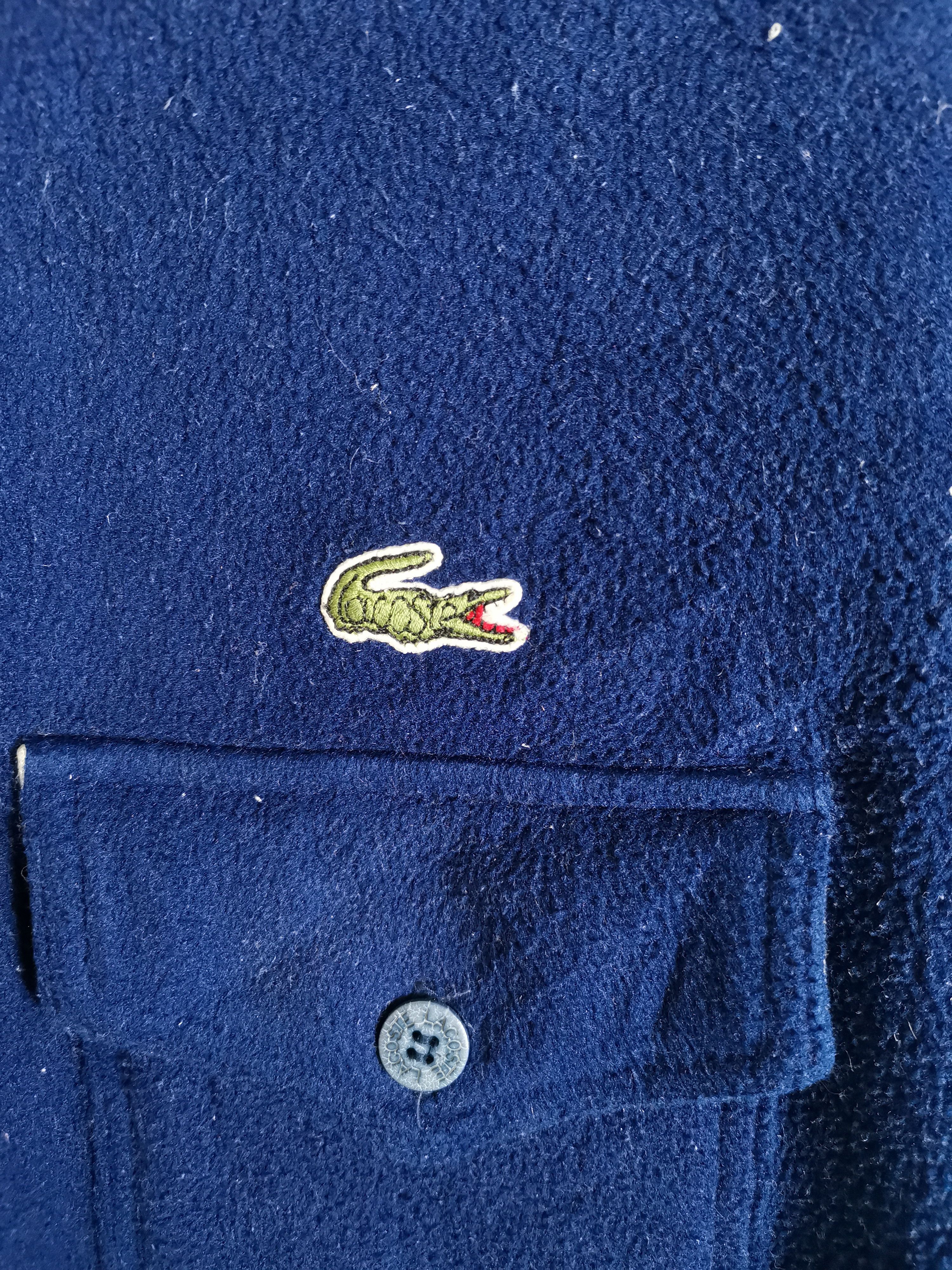 Lacoste Vintage Lacoste Sport Polartec Fleece Flannel Shirt Size US L / EU 52-54 / 3 - 2 Thumbnail