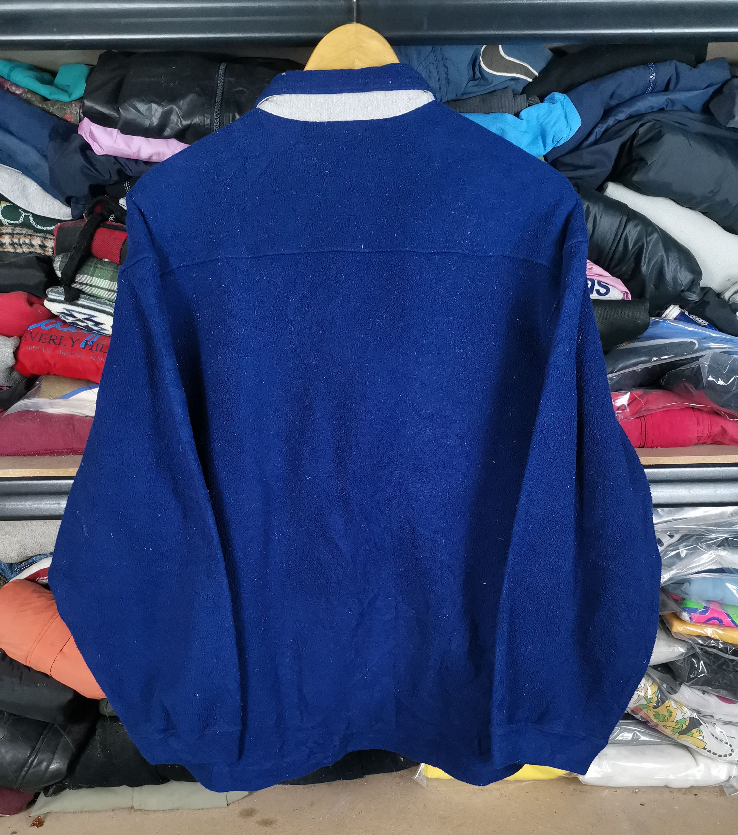 Lacoste Vintage Lacoste Sport Polartec Fleece Flannel Shirt Size US L / EU 52-54 / 3 - 3 Thumbnail
