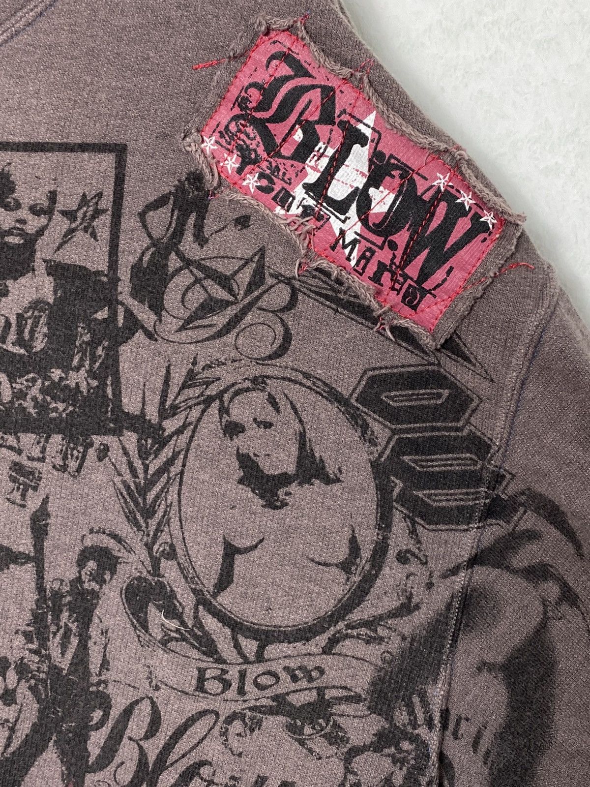 Japanese Brand Vintage Blow Sex Girl Hoodies / Travis Flacko Scott Size US L / EU 52-54 / 3 - 4 Thumbnail