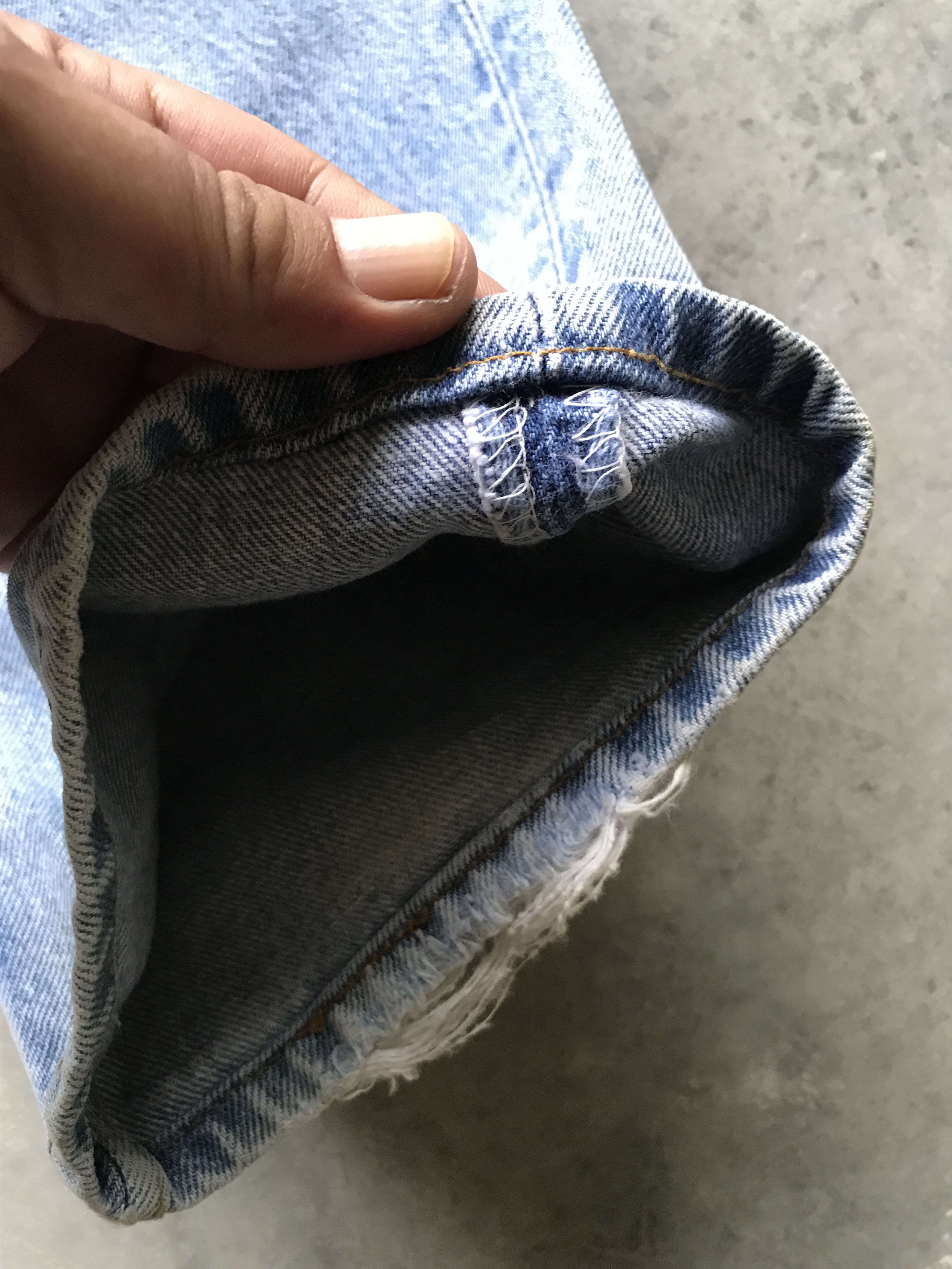 Levi's VLEV44 - Vintage 90s Levis 501xx Light Wash Jeans Size US 34 / EU 50 - 5 Thumbnail