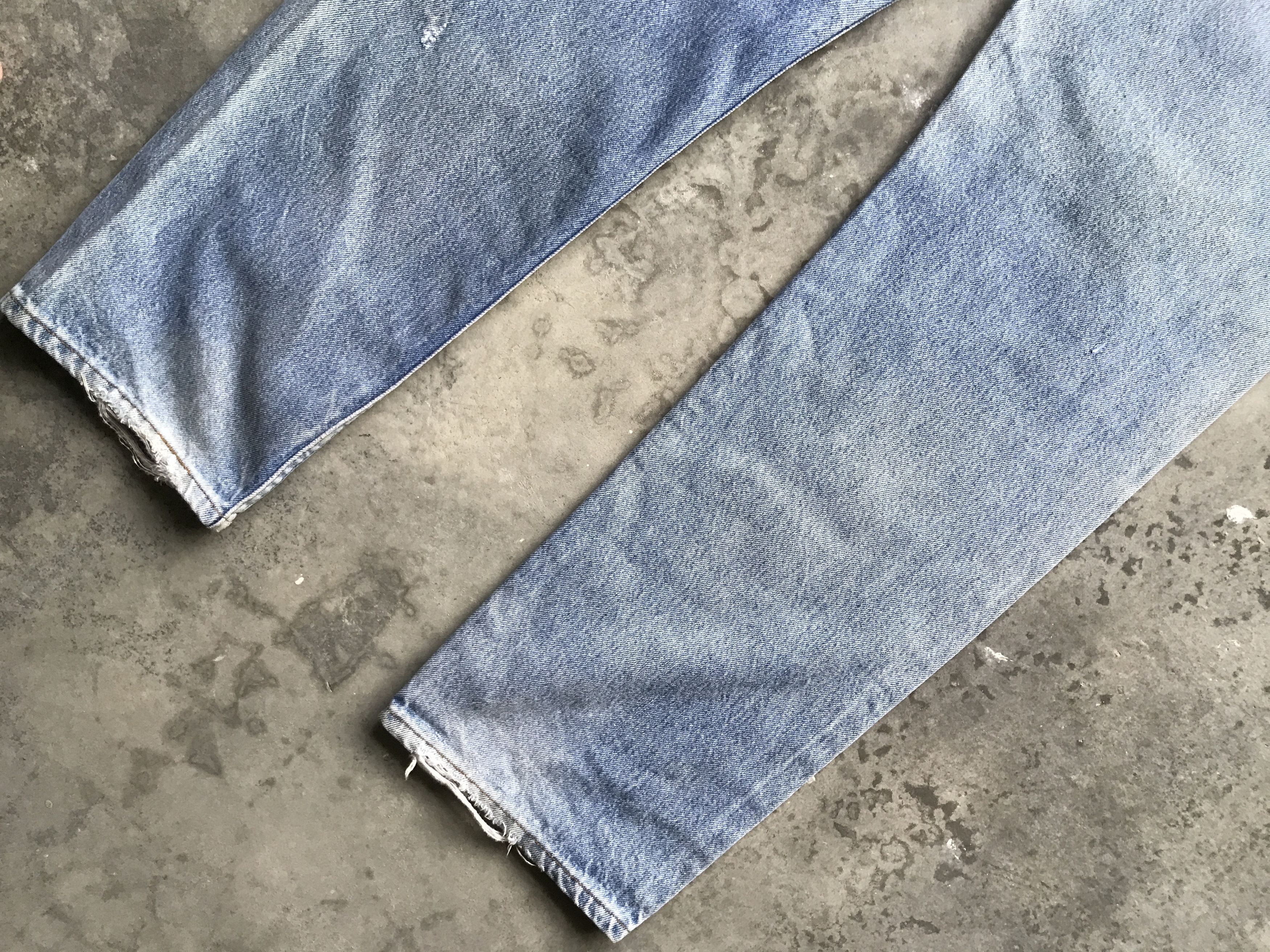 Levi's VLEV44 - Vintage 90s Levis 501xx Light Wash Jeans Size US 34 / EU 50 - 10 Thumbnail