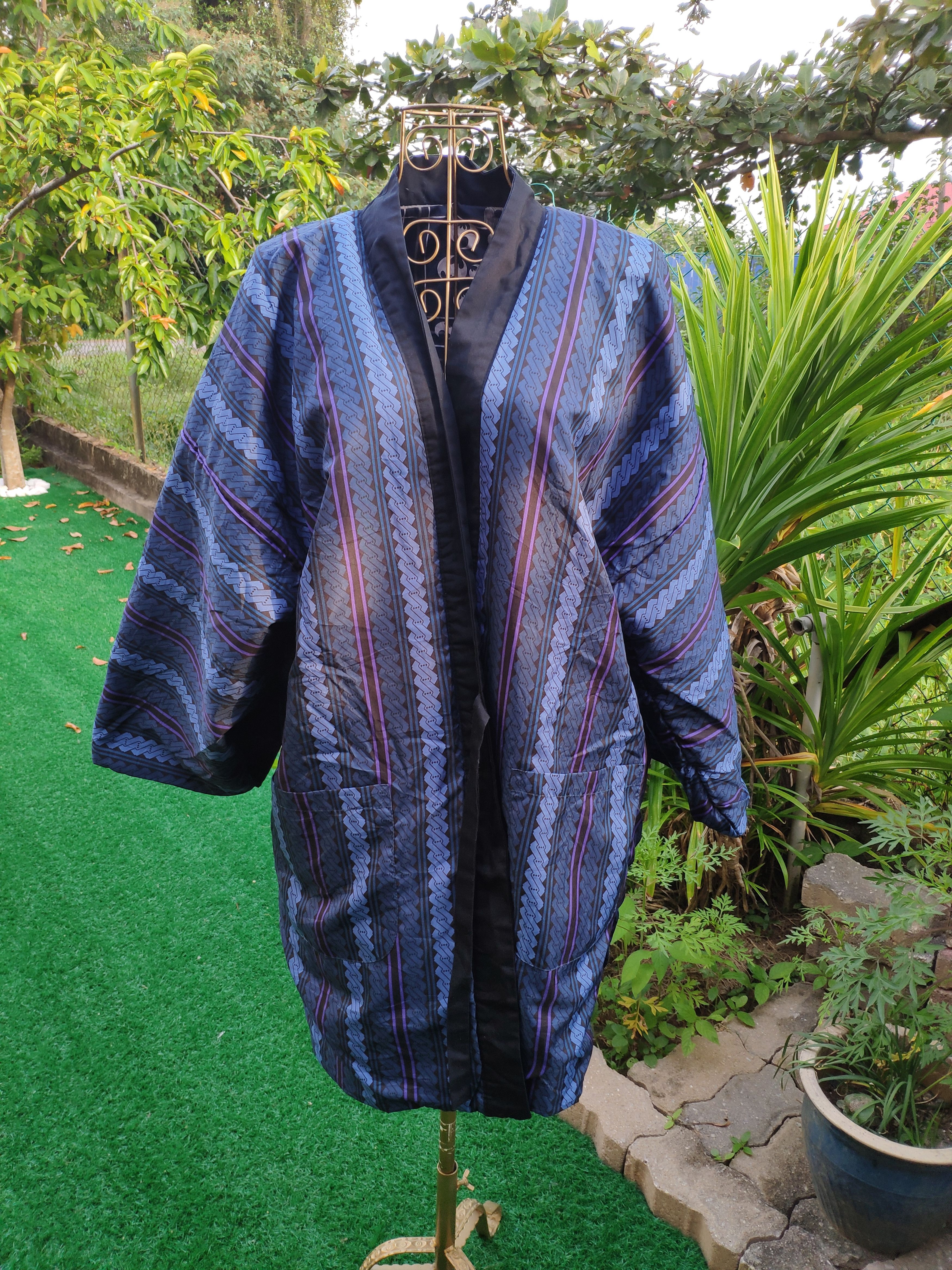 Japanese Brand × Vintage Kimono Skull Japanese Reversible Size US L / EU 52-54 / 3 - 7 Thumbnail